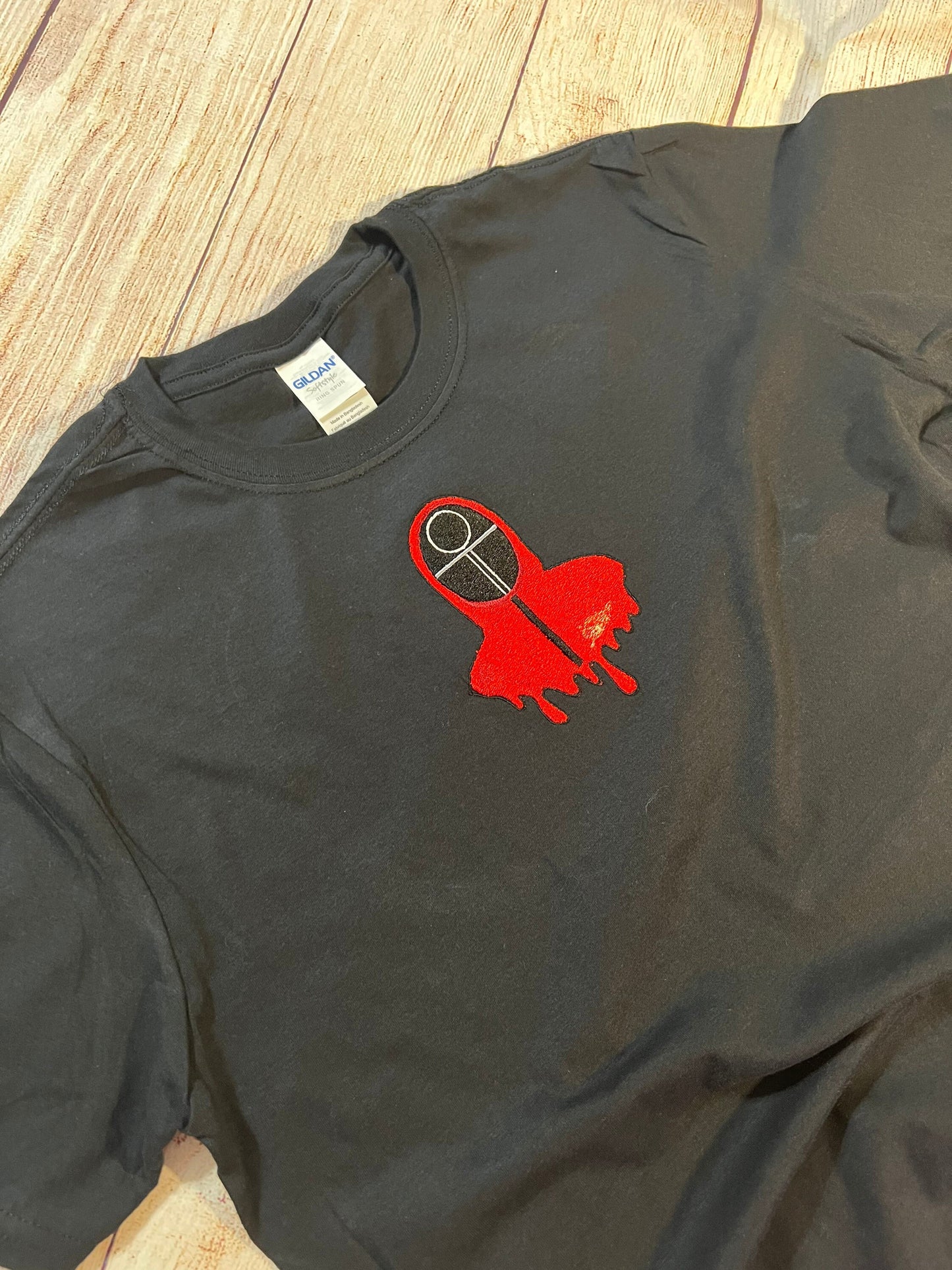 Squid Game Embroidered T-shirt