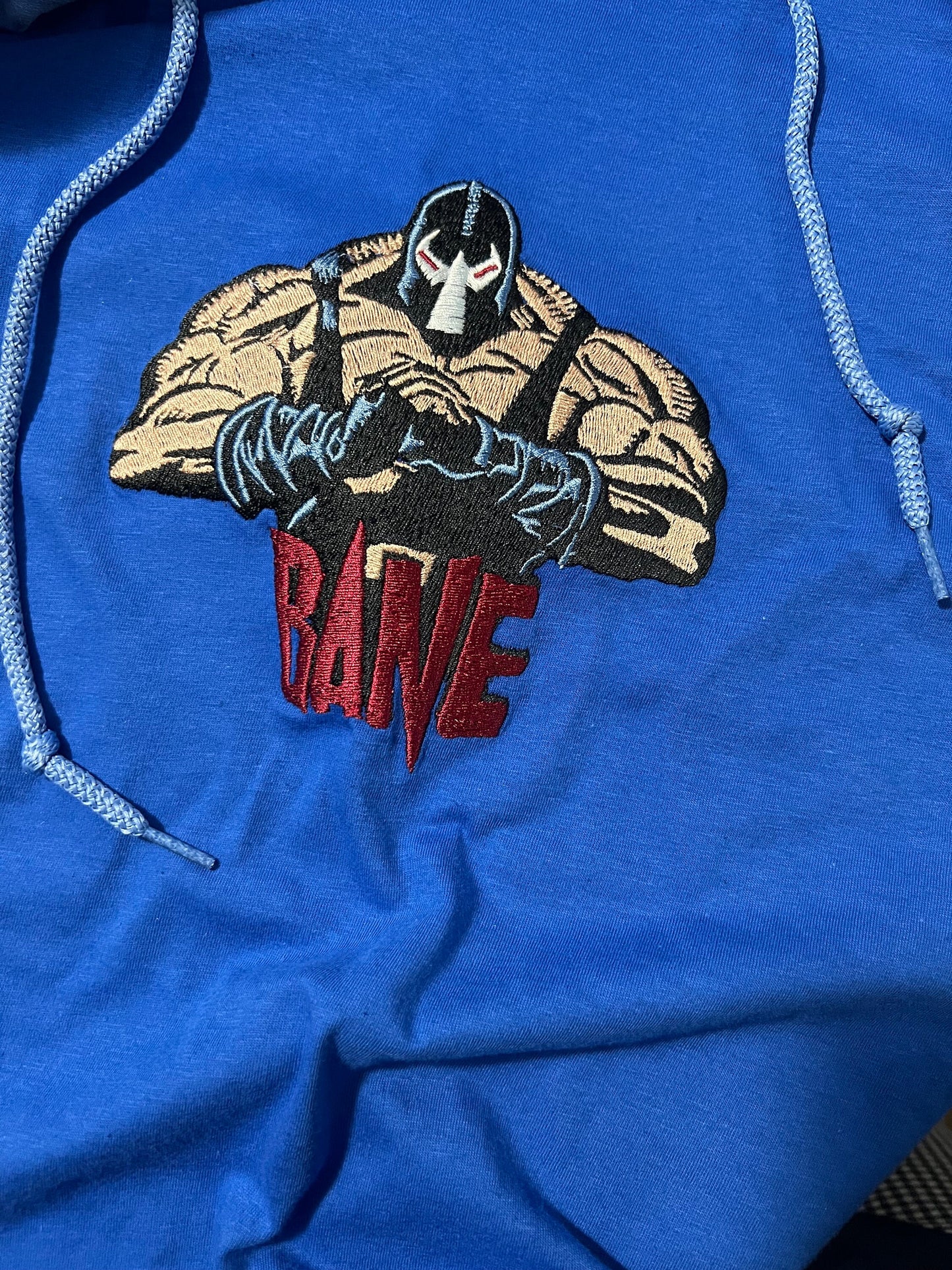 Bane Inspired Embroidered Hoodie