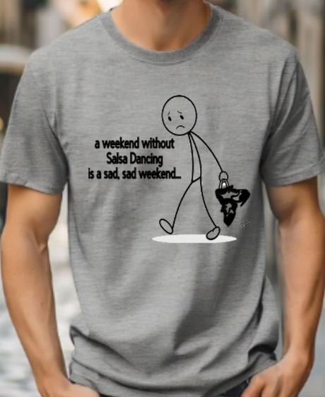Salsa Graphic Humorous T