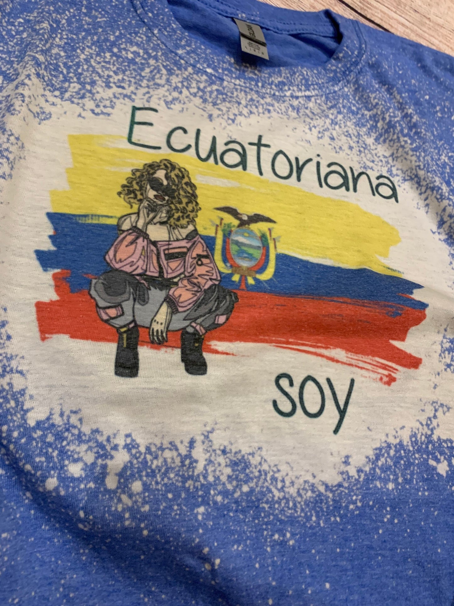 Ecuadorian / Ecuatoriano /Latina/hispanic pride T-shirt