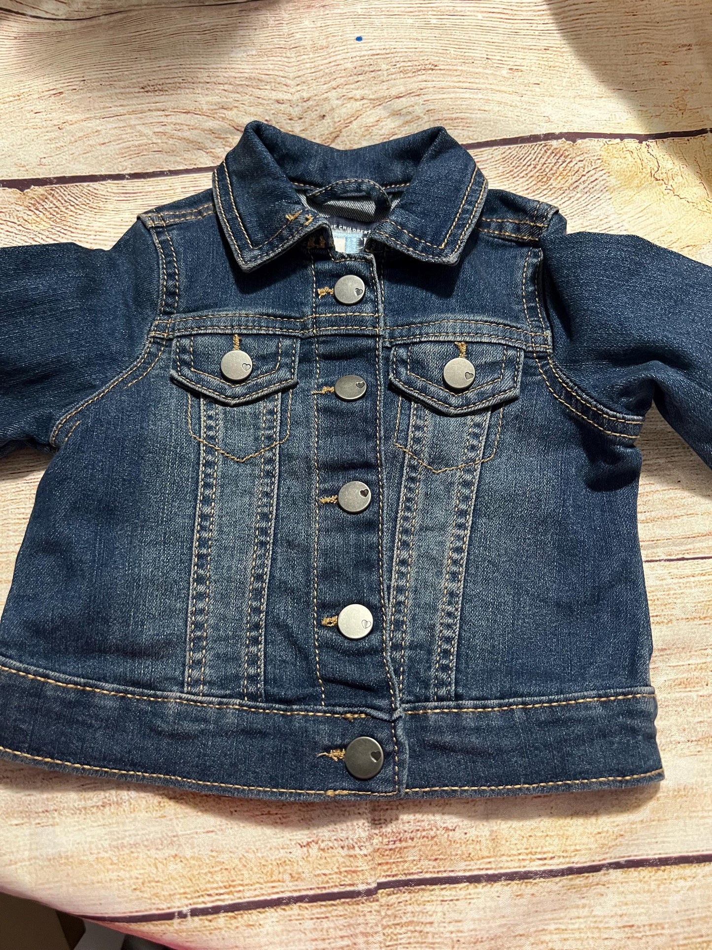Baby Jean Jacket baby’s Monogrammed or with name