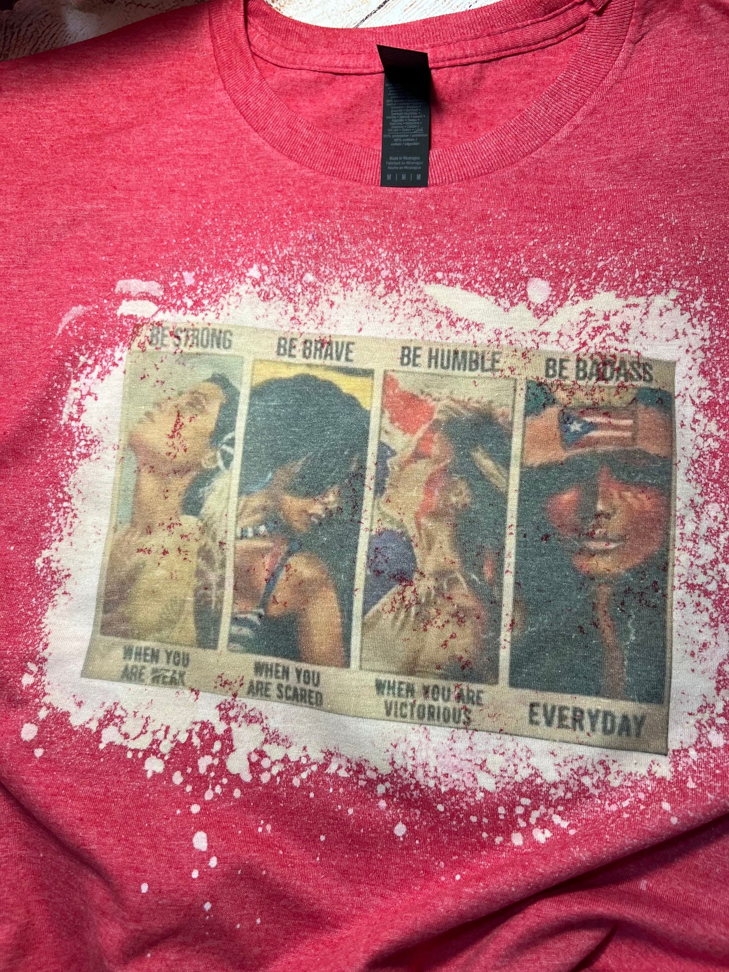 Puerto Rican/Boricua Strong/Latina/hispanic pride T-shirt