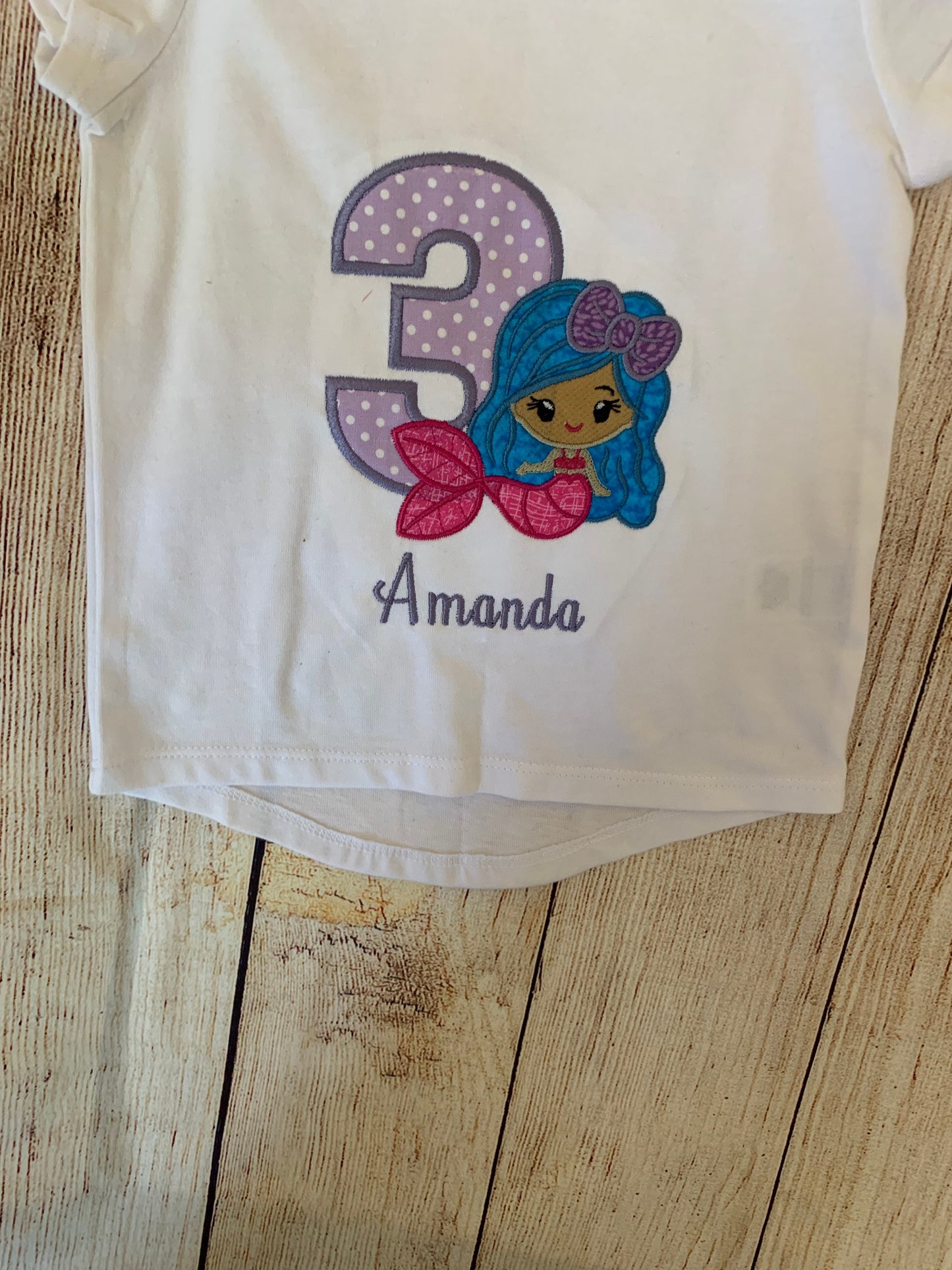 Mermaid Birthday T-shirt