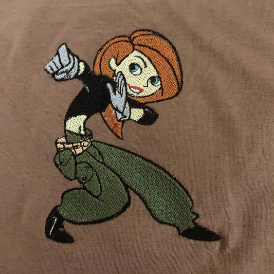Kim Possible Embroidered T-shirt
