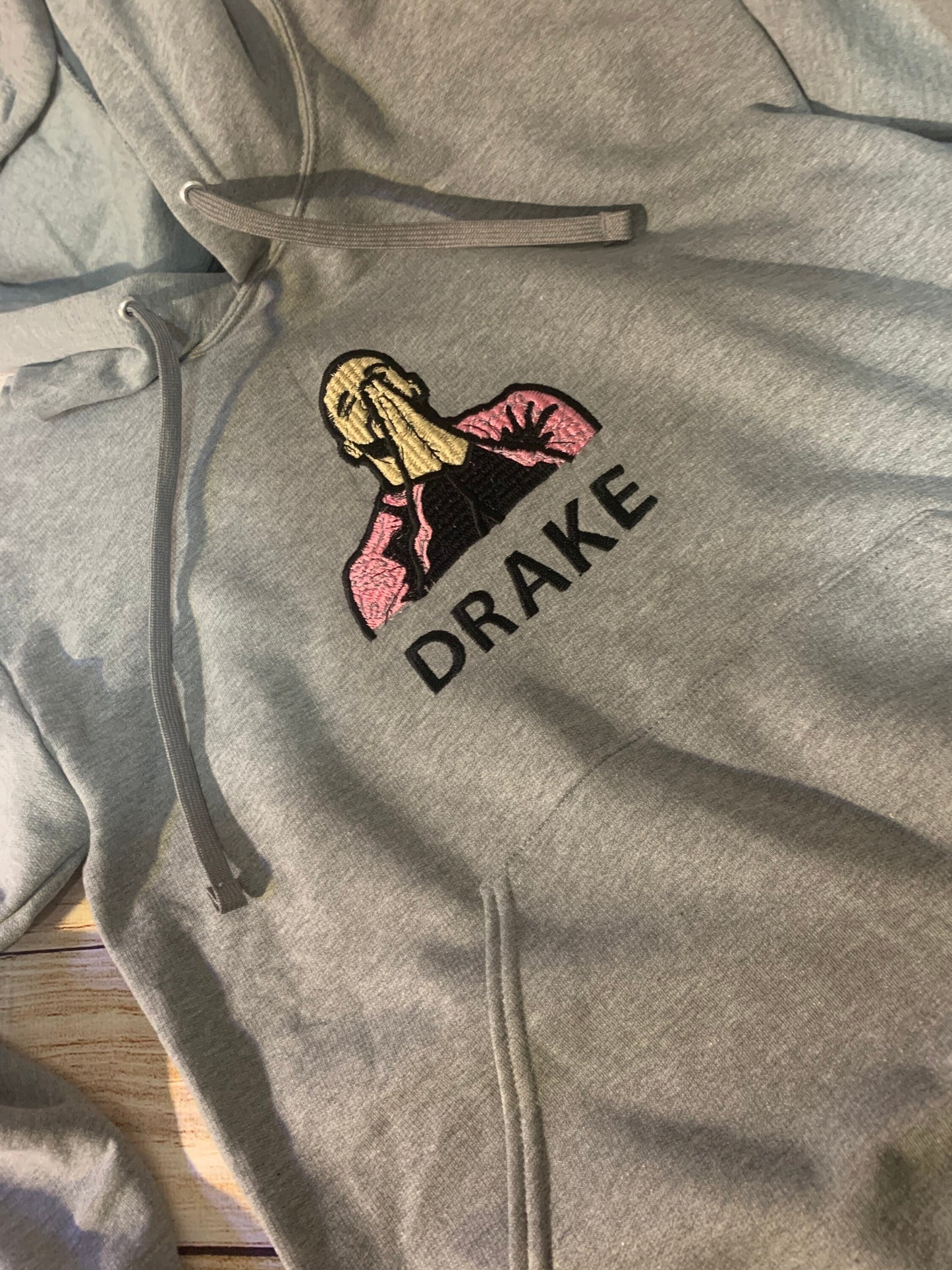 Drake Embroidered Hoodie