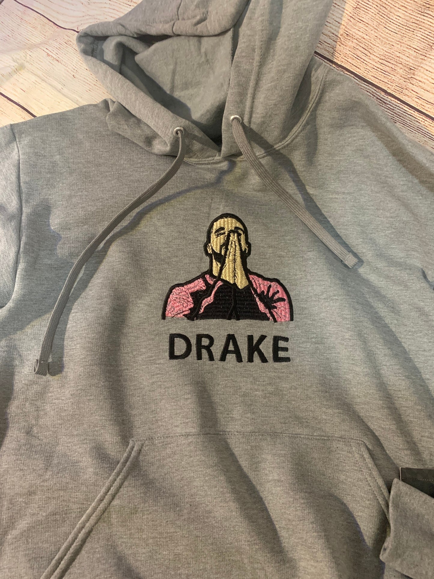 Drake Embroidered Hoodie