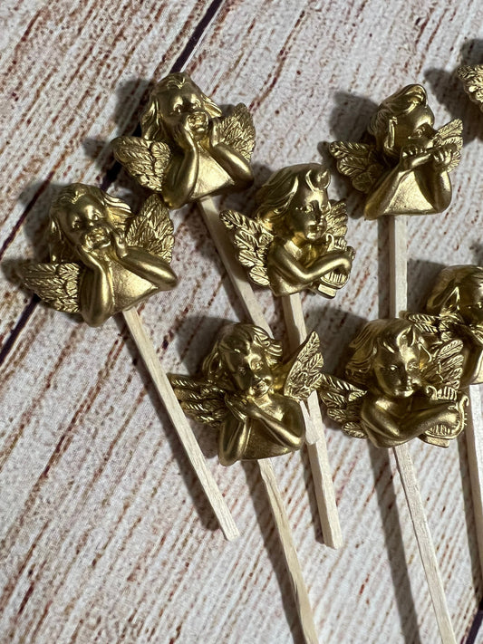 Angel Cherub Cupcake Toppers