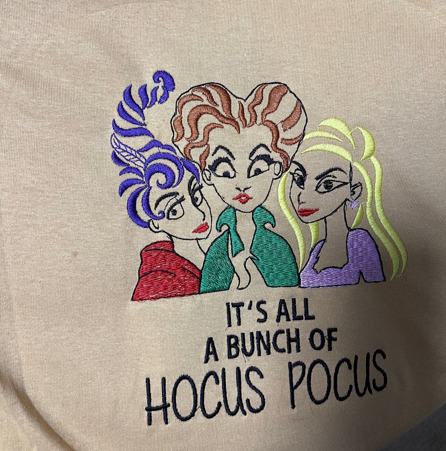 Hocus Pocus Embroidered T-shirt