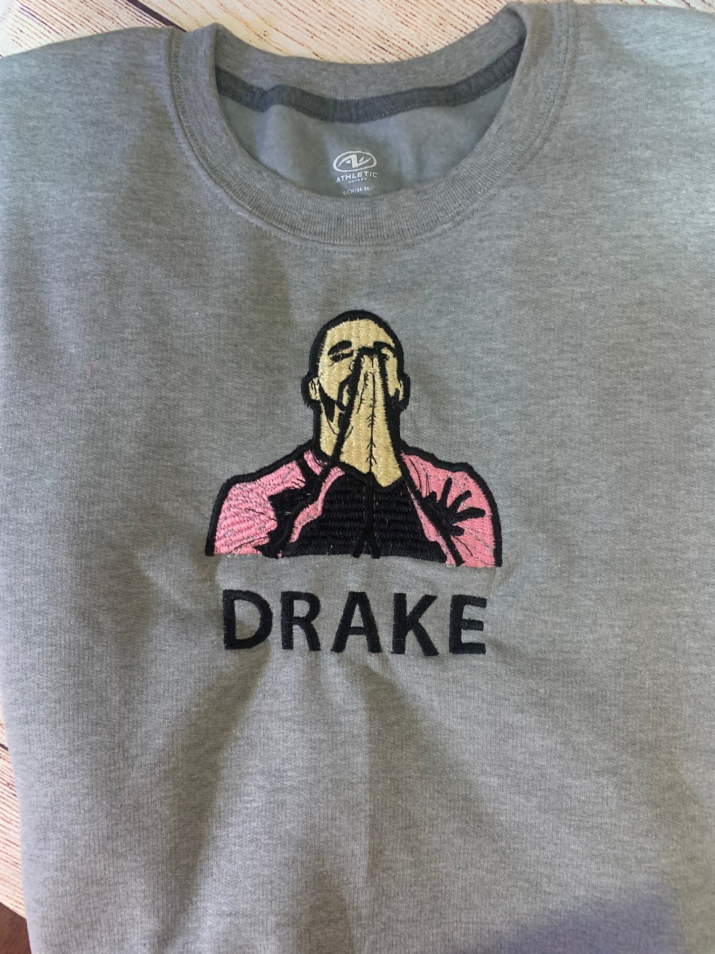 Drake Embroidered Crewneck