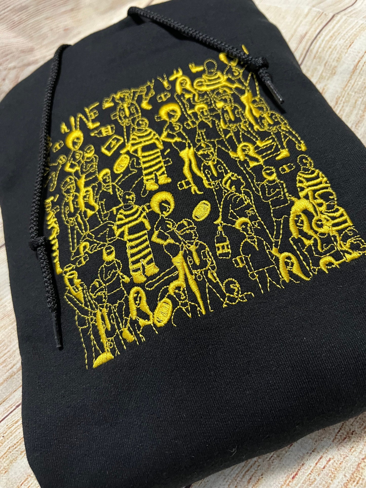 The Never Story Embroidered Hoodie