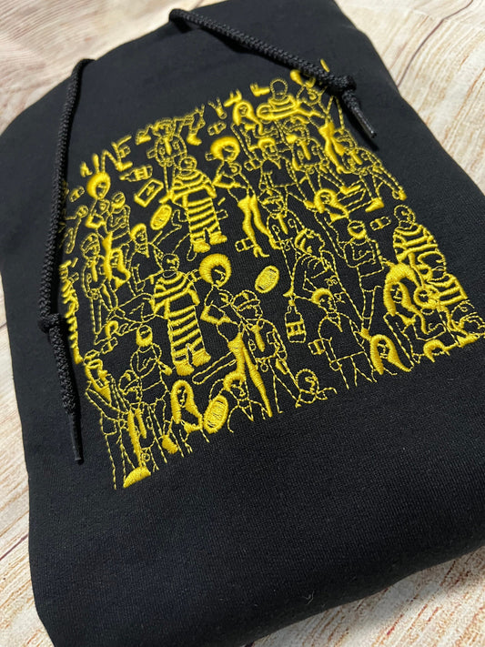 The Never Story Embroidered Hoodie