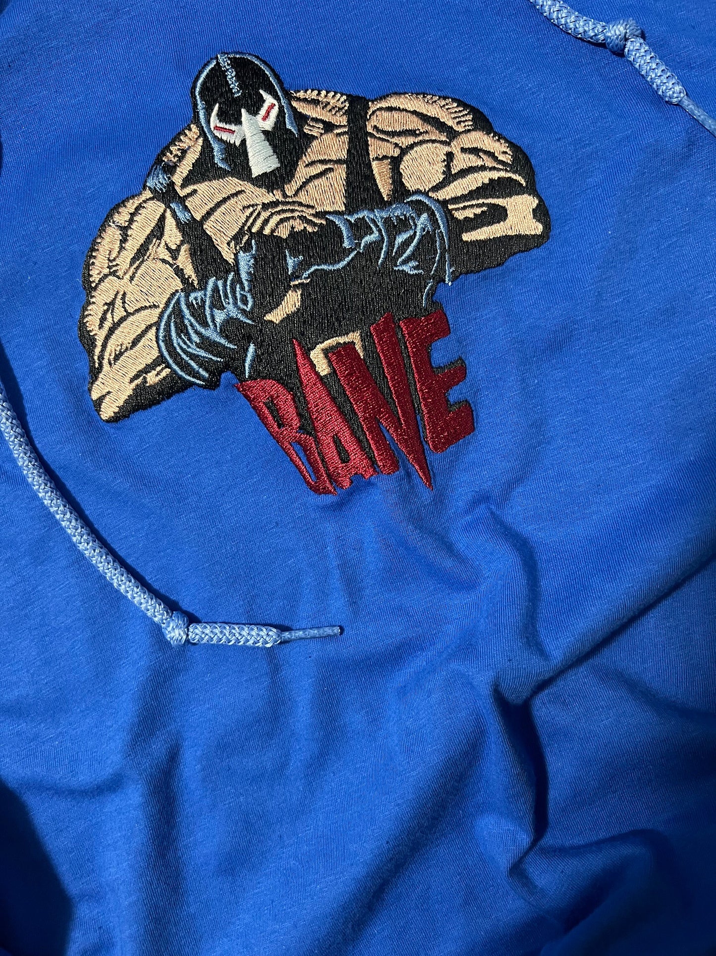 Bane Inspired Embroidered Hoodie