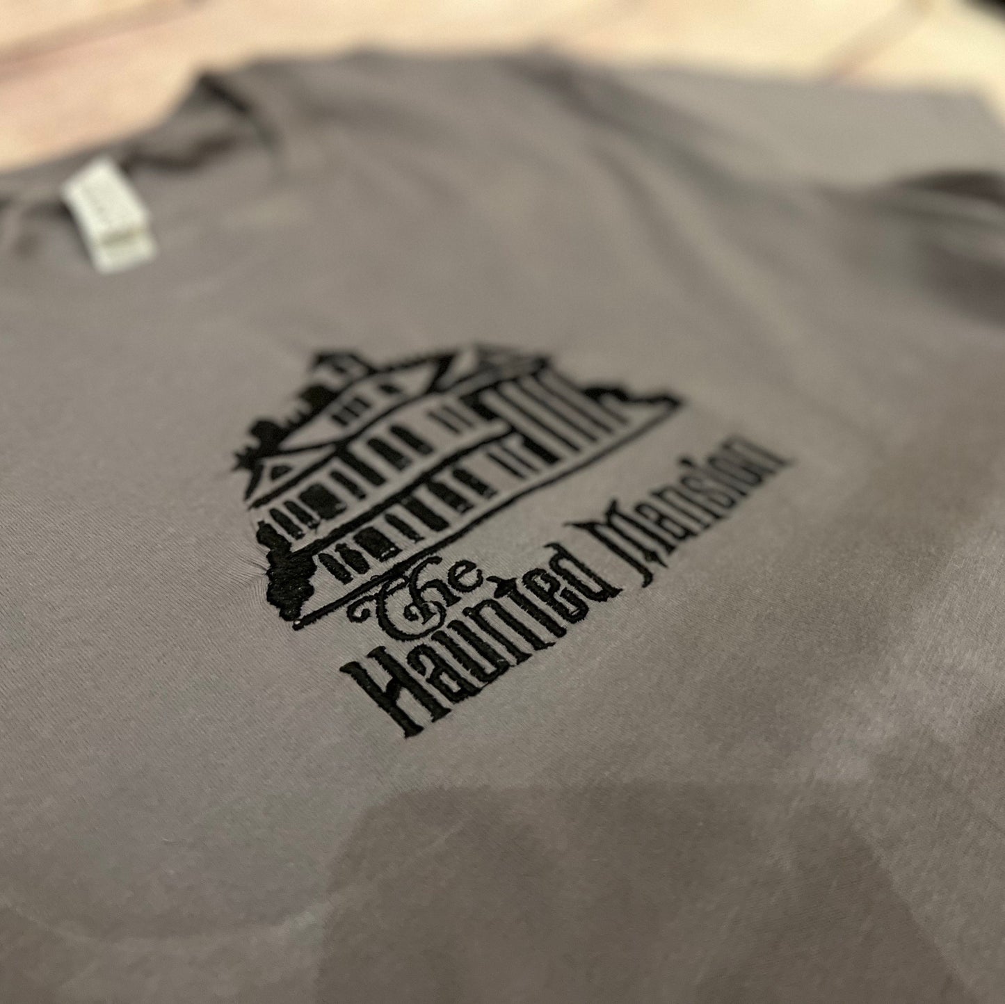 Haunted Mansion Embroidered T-shirt