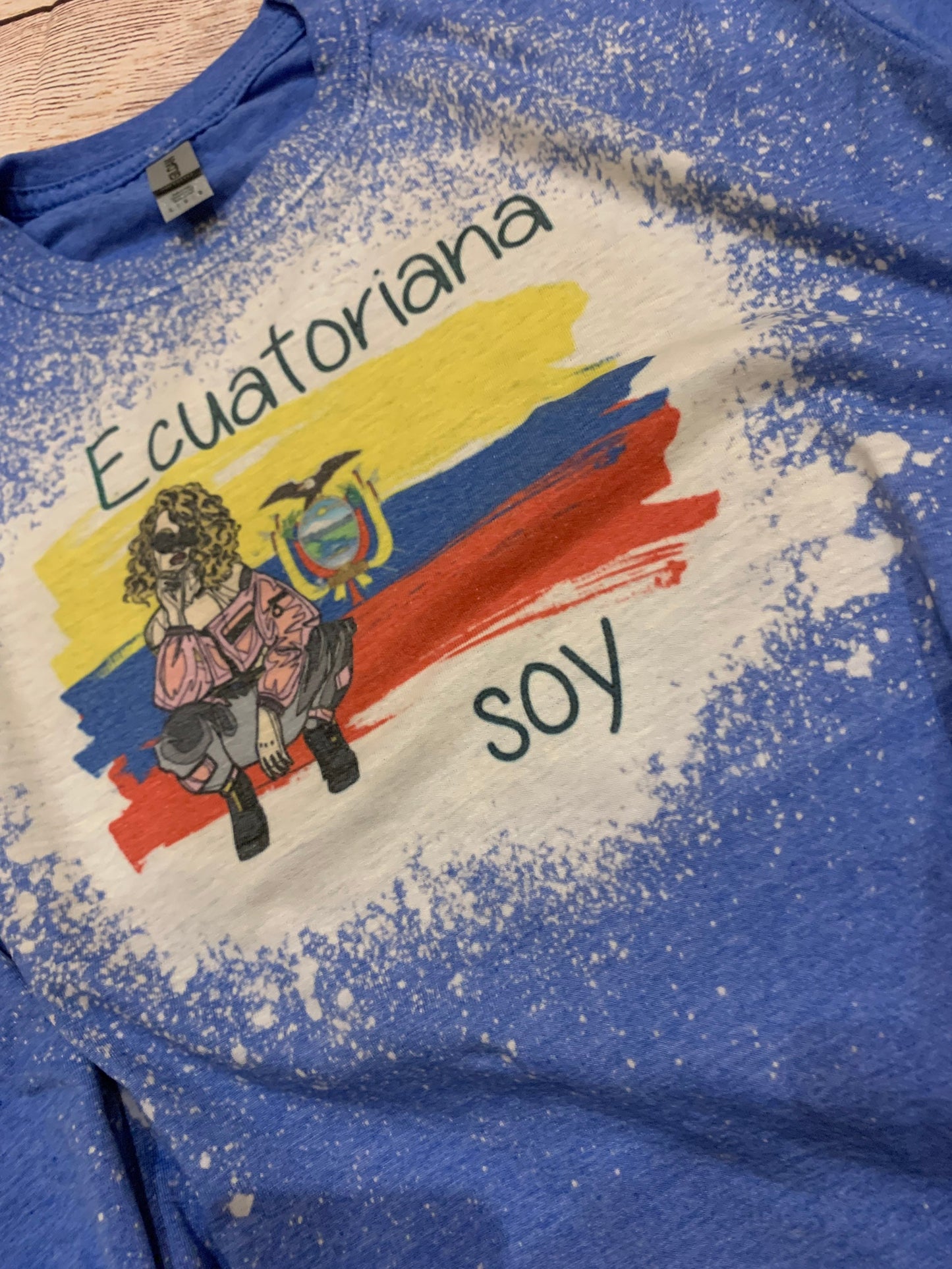 Ecuadorian / Ecuatoriano /Latina/hispanic pride T-shirt