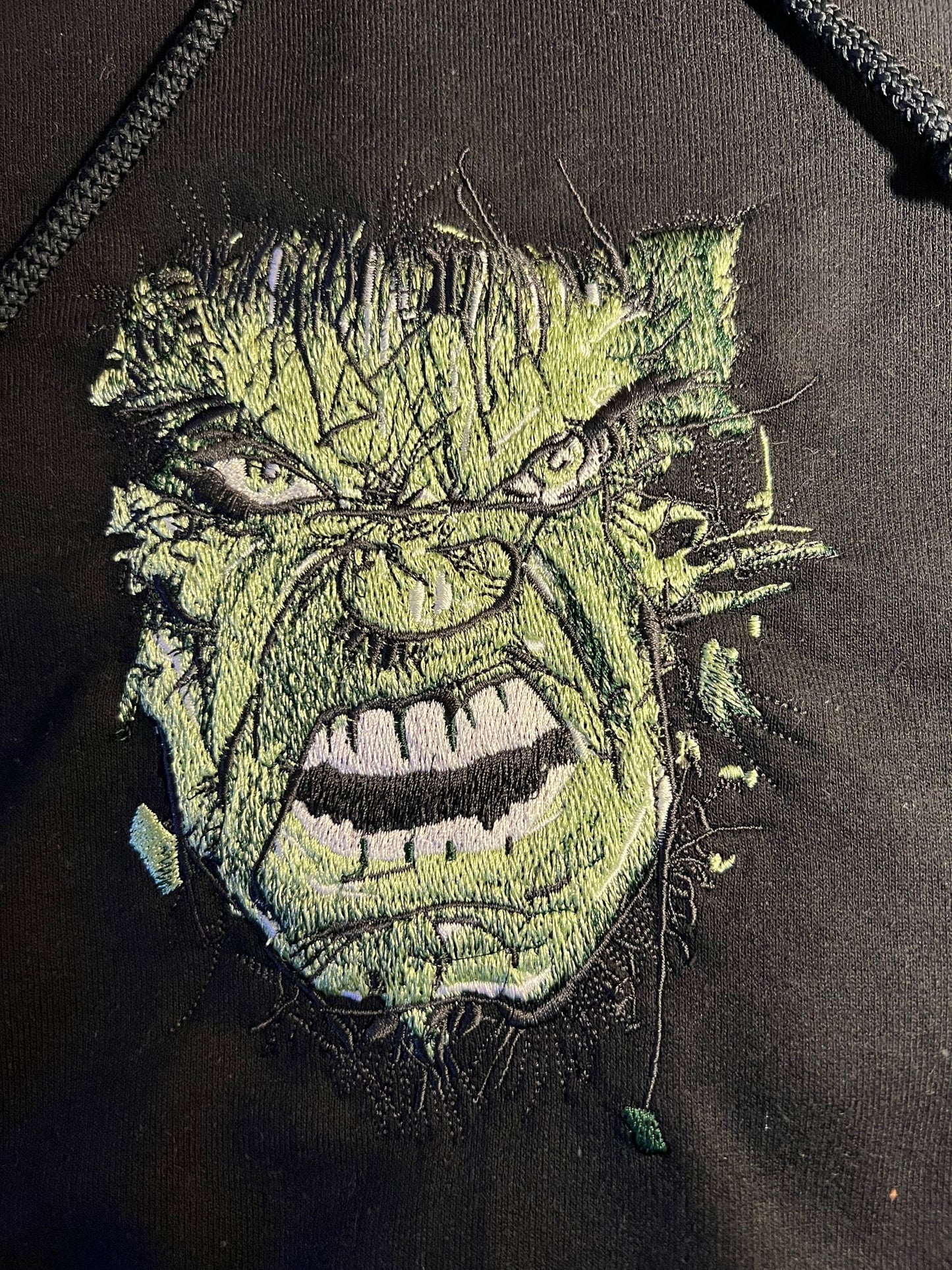 Hulk Embroidered Hoodie