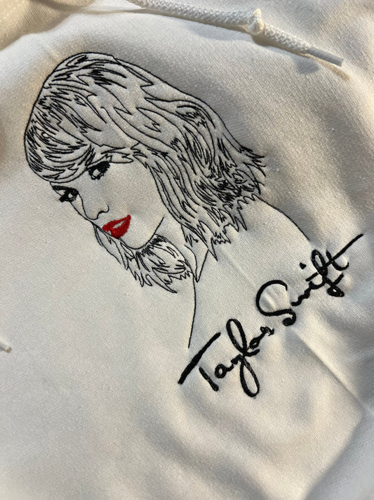 Taylor Swift Embroidered Hoodie