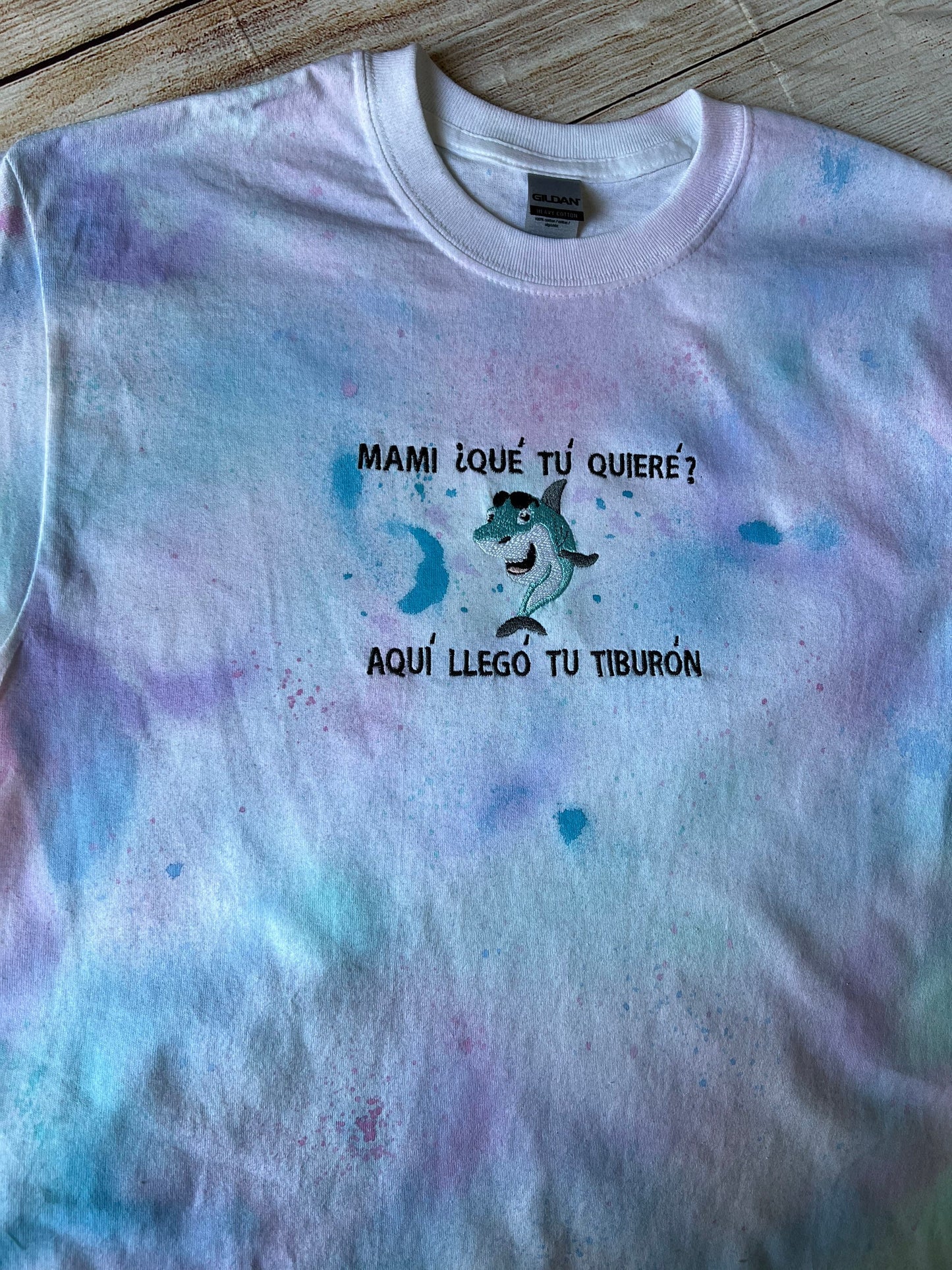 Bad Bunny Tiburon Embroidered T-shirt