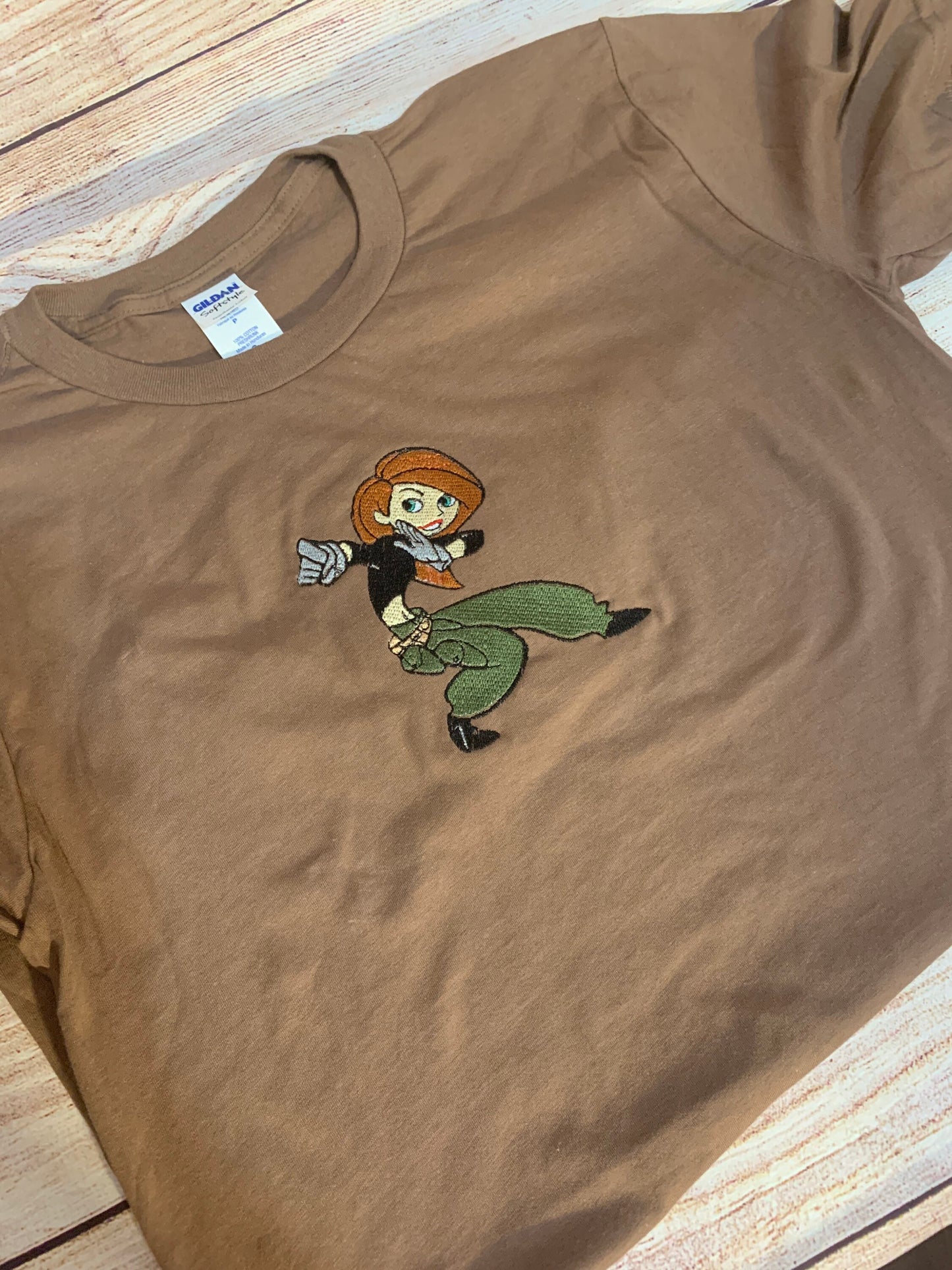 Kim Possible Embroidered T-shirt