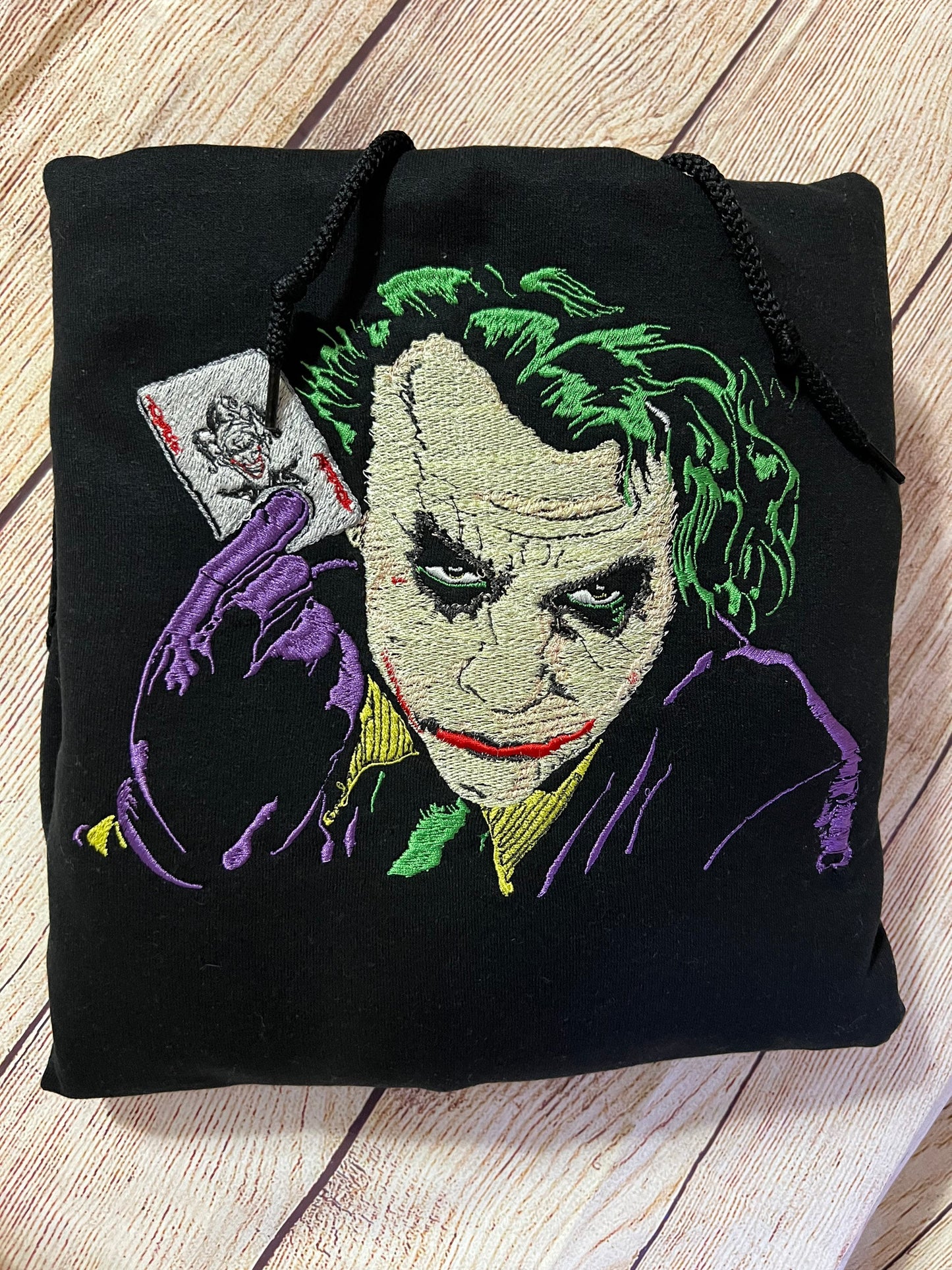 Joker Embroidered Hoodie