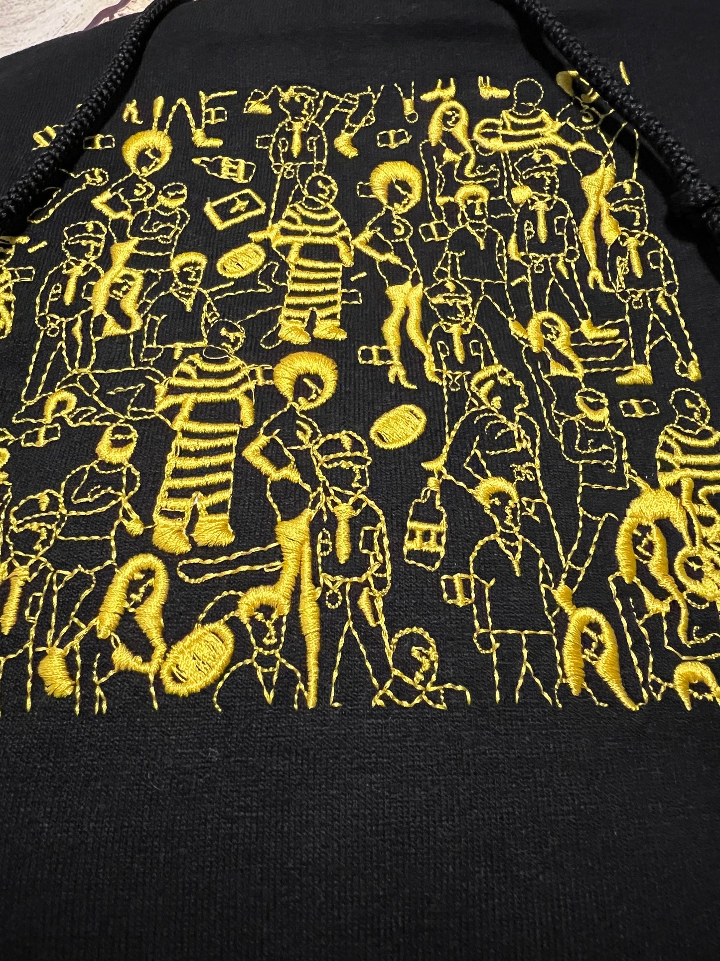 The Never Story Embroidered Hoodie