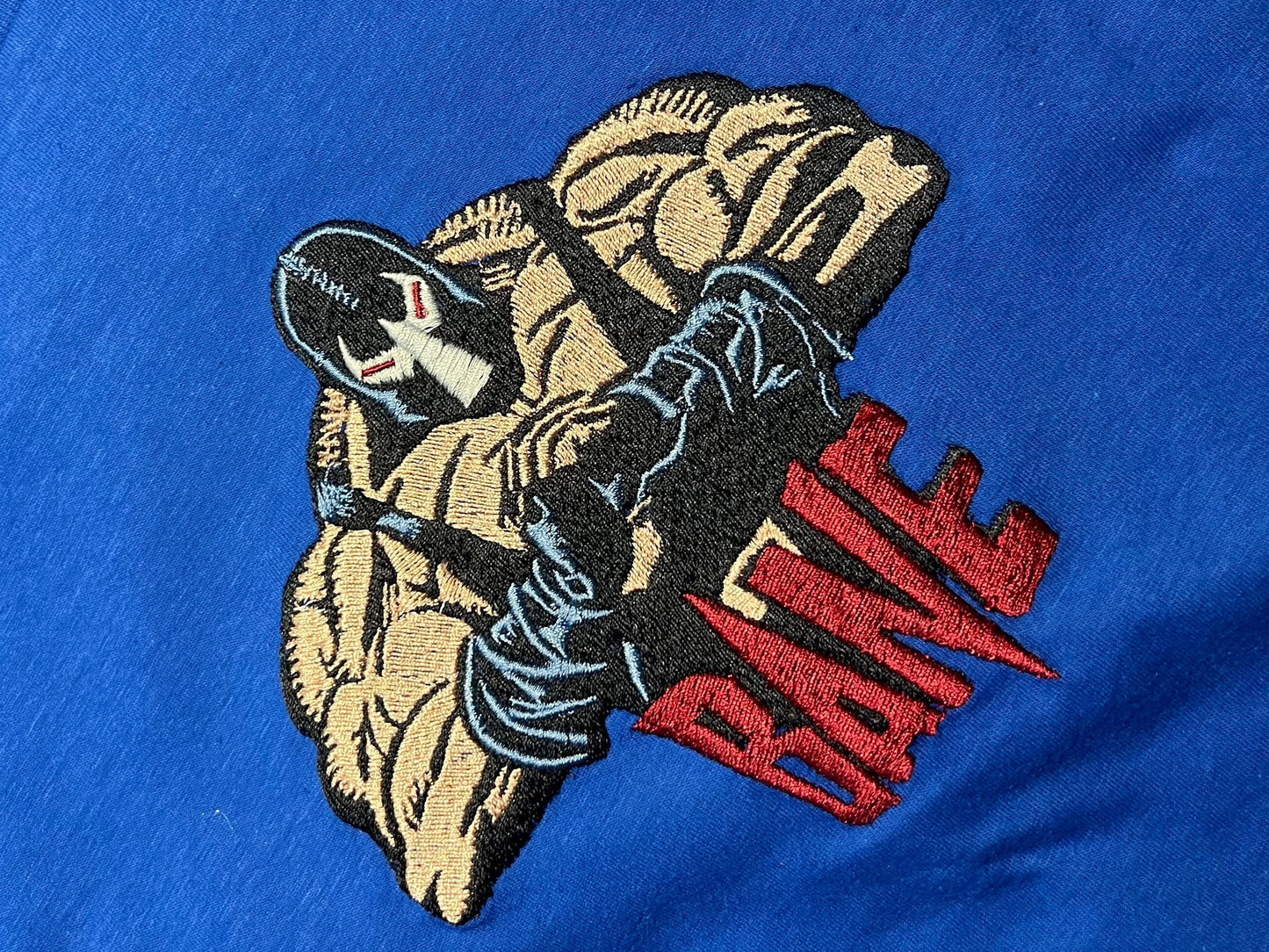 Bane Inspired Embroidered Hoodie