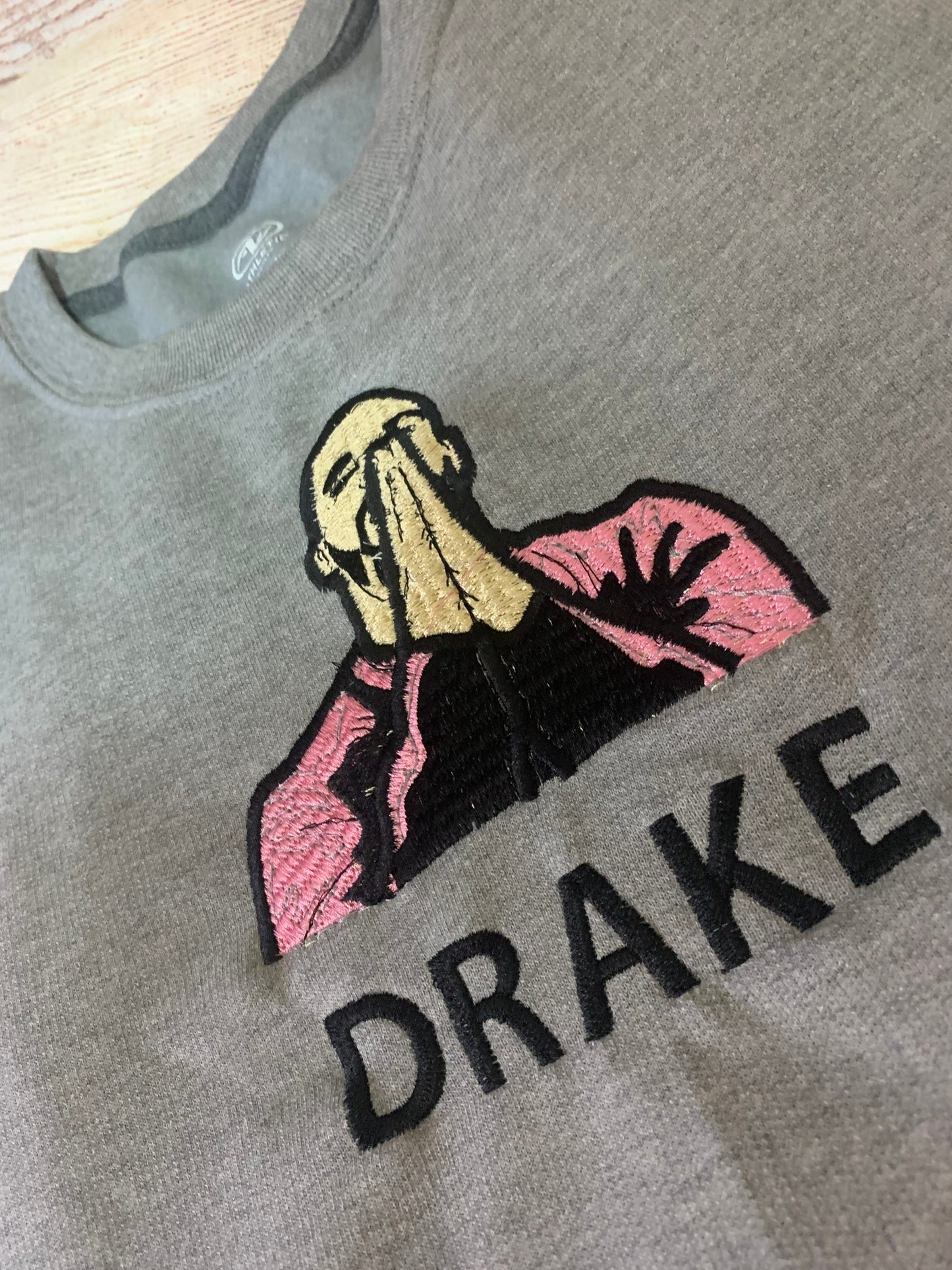 Drake Embroidered Crewneck