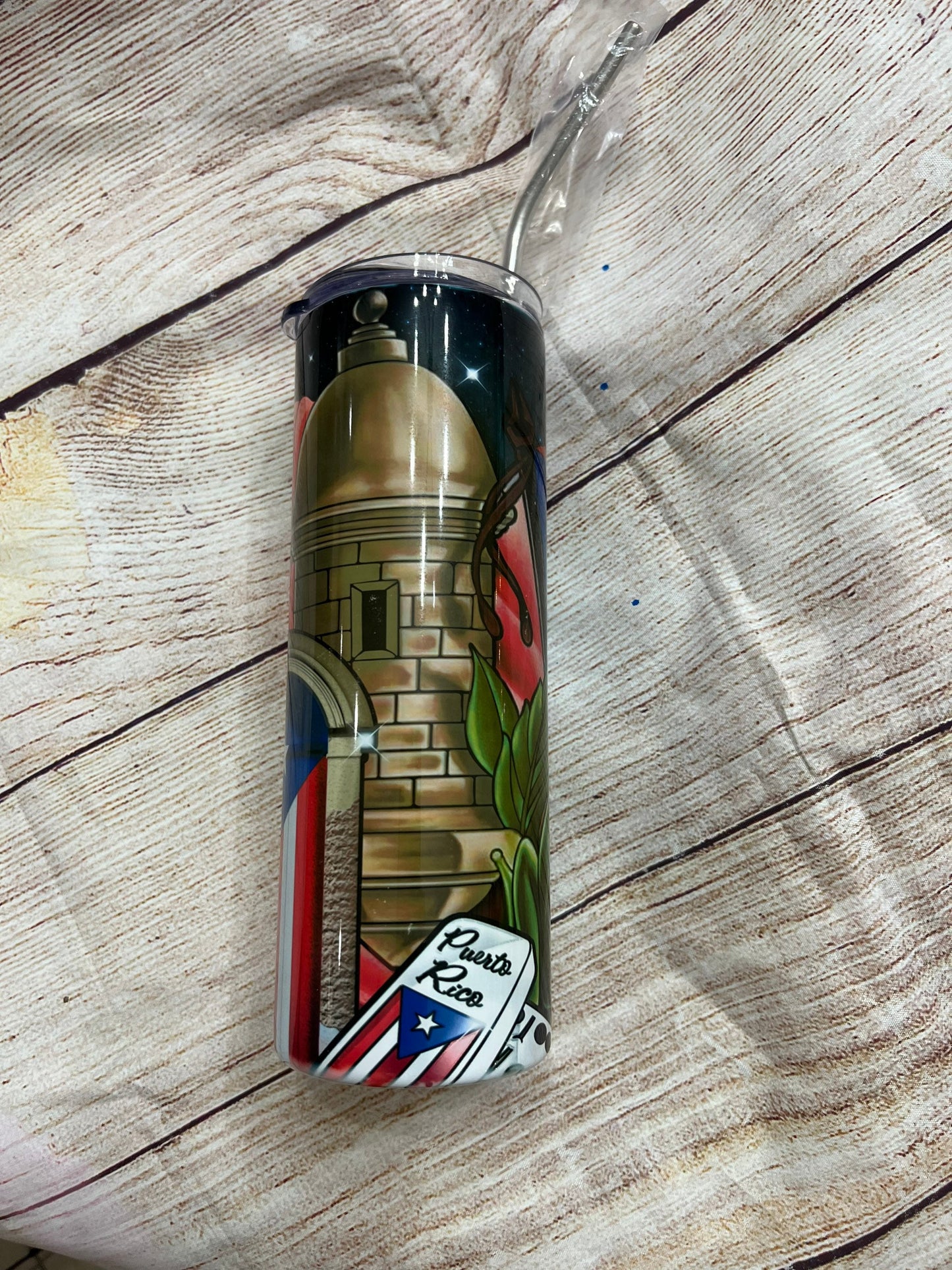 Puerto Rico Tumbler