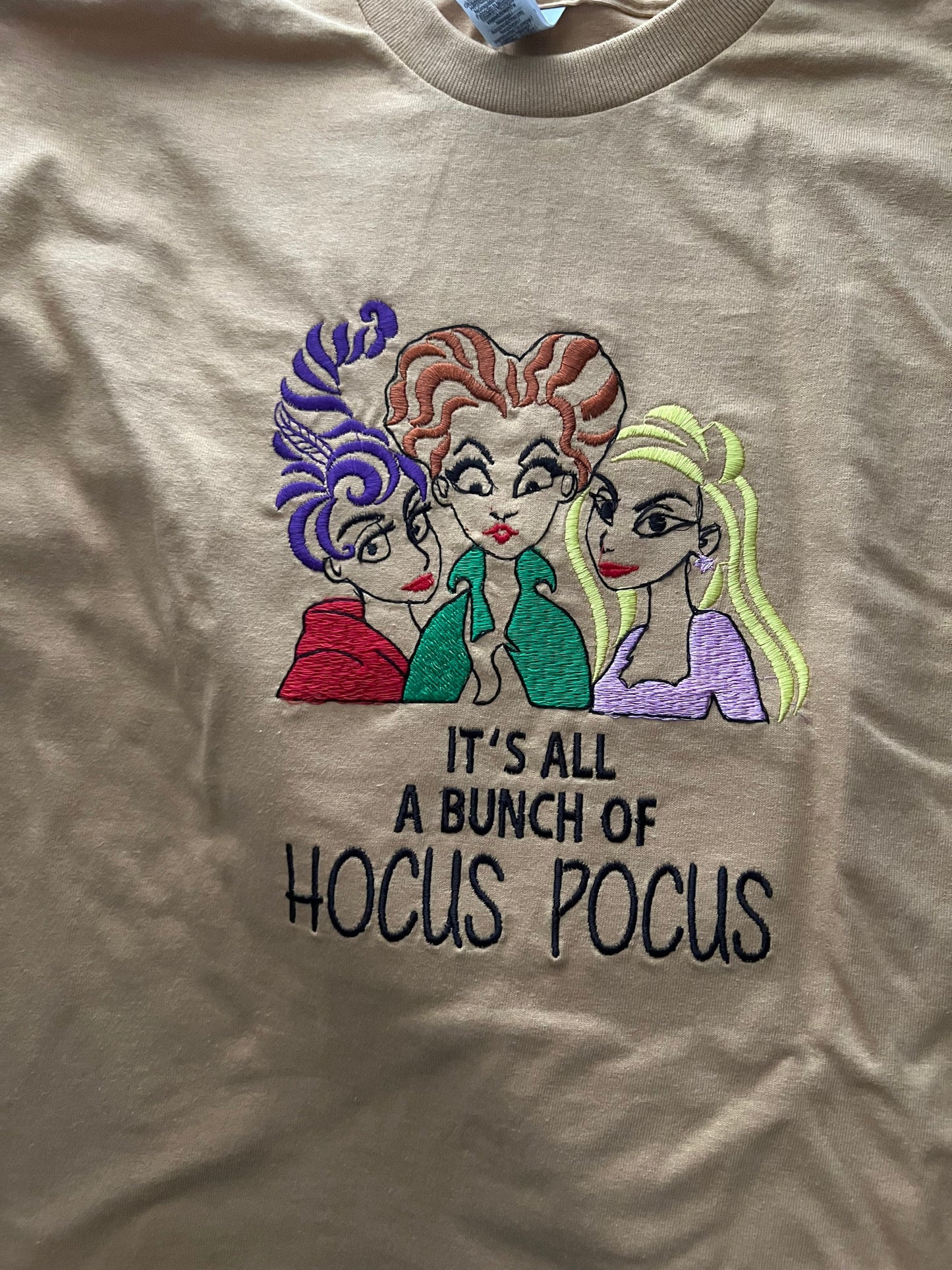 Hocus Pocus Embroidered T-shirt
