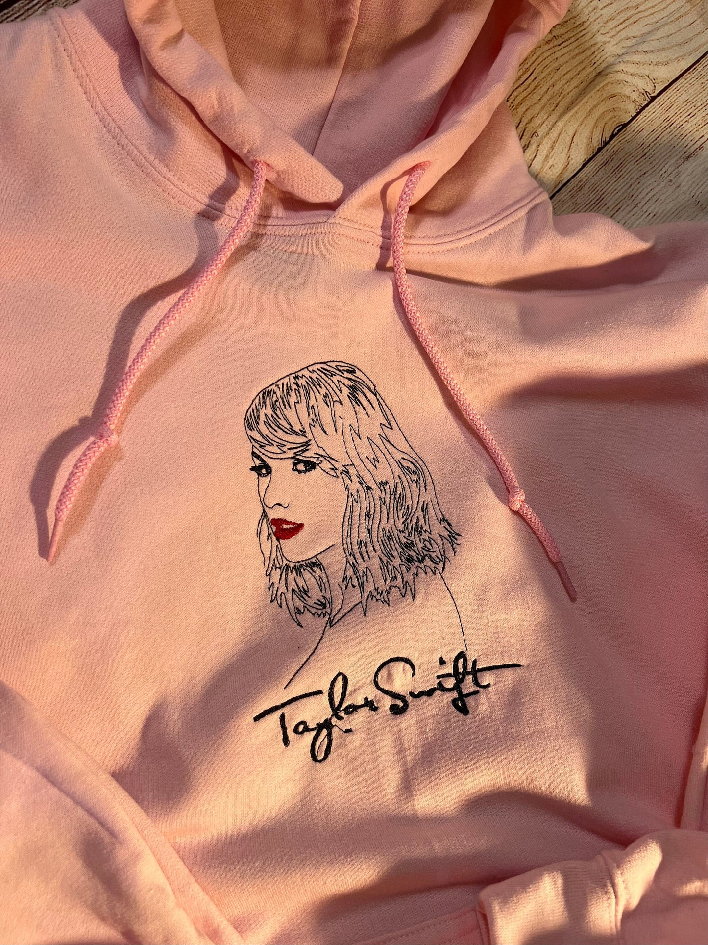 Taylor Swift Embroidered Hoodie