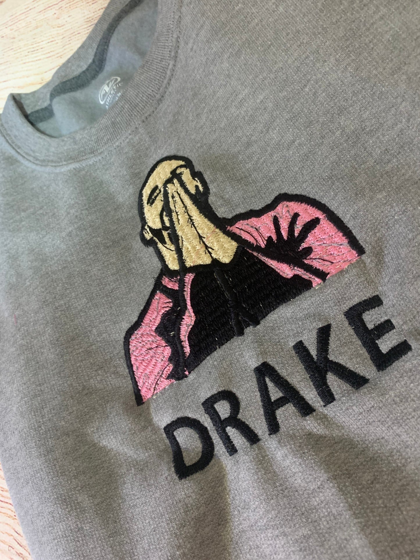 Drake Embroidered Crewneck