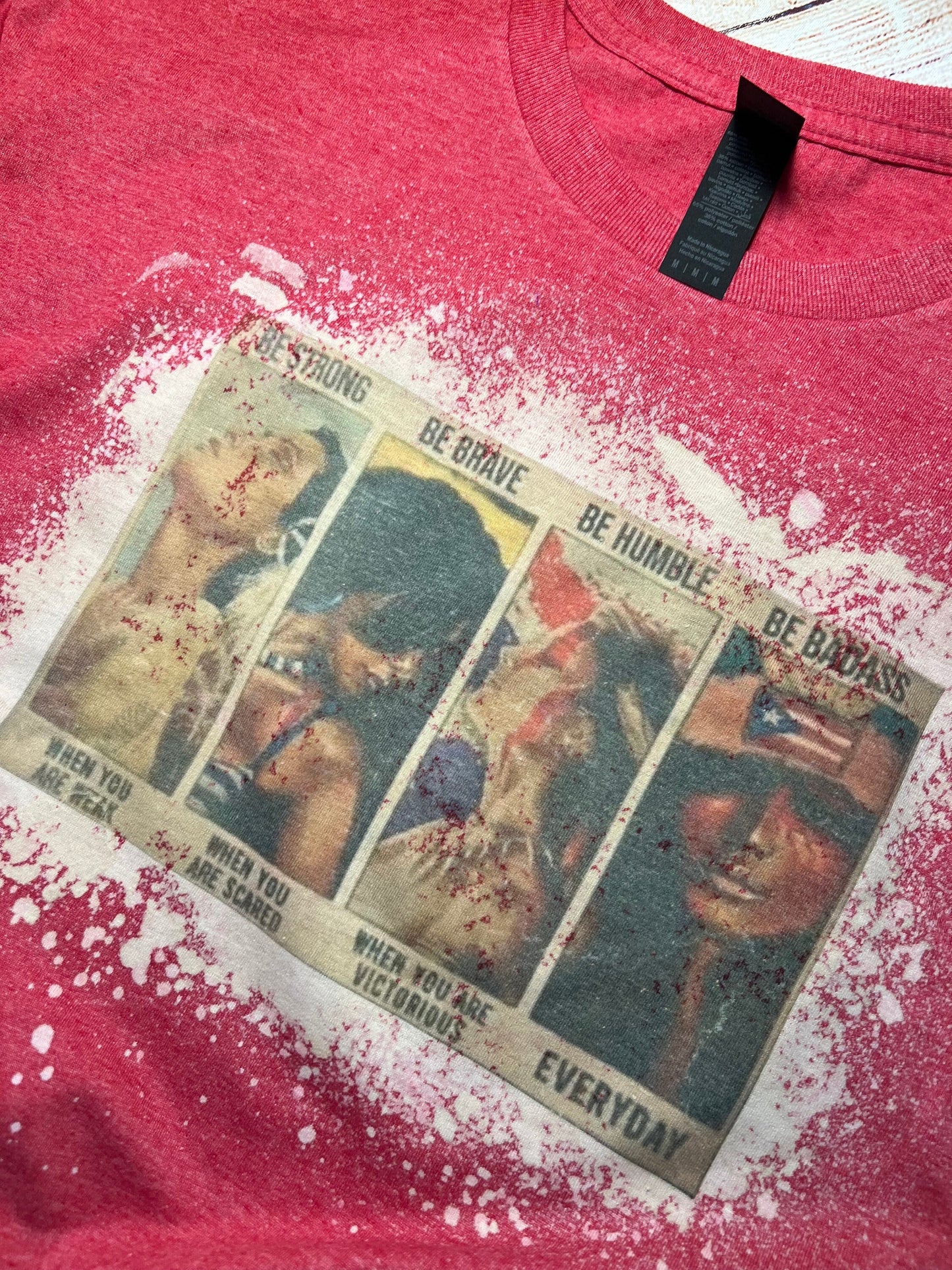 Puerto Rican/Boricua Strong/Latina/hispanic pride T-shirt