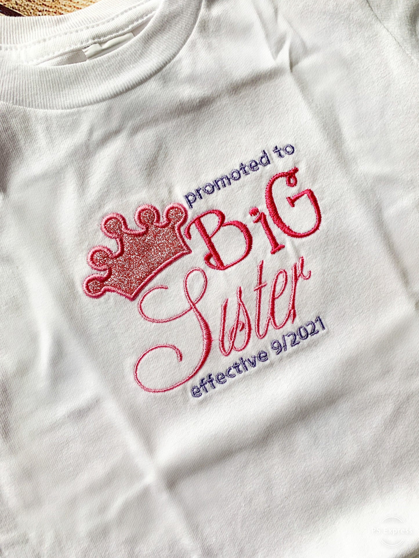 Promoted Big Sister T-shirt