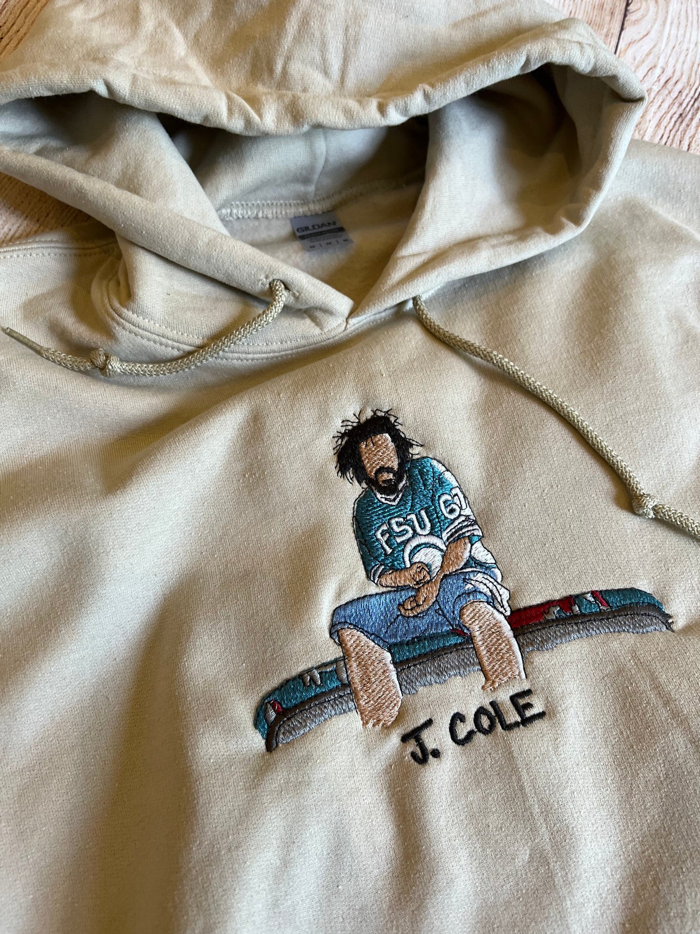 J. Cole Embroidered Hoodie