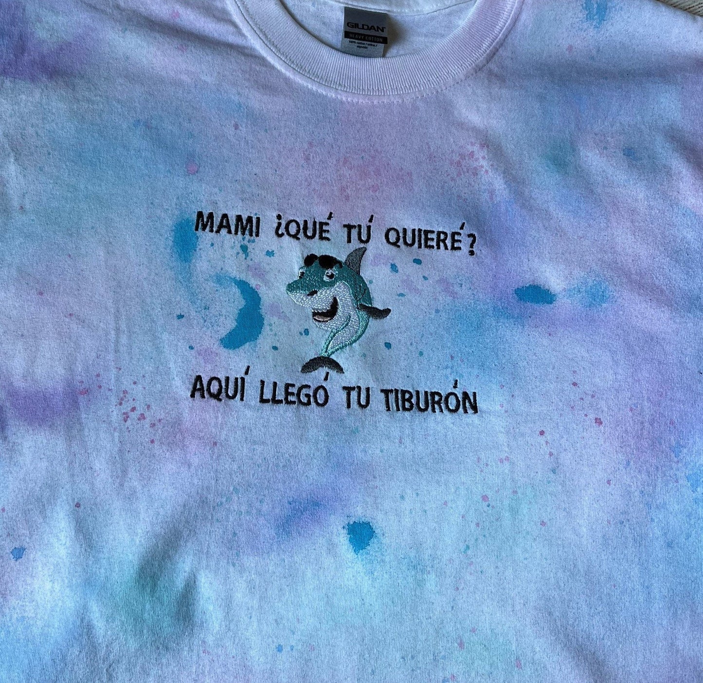 Bad Bunny Tiburon Embroidered T-shirt