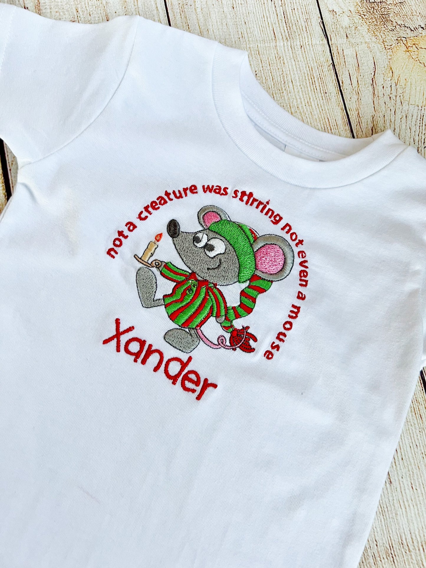 Christmas/Twas the Night/Mouse T-shirt