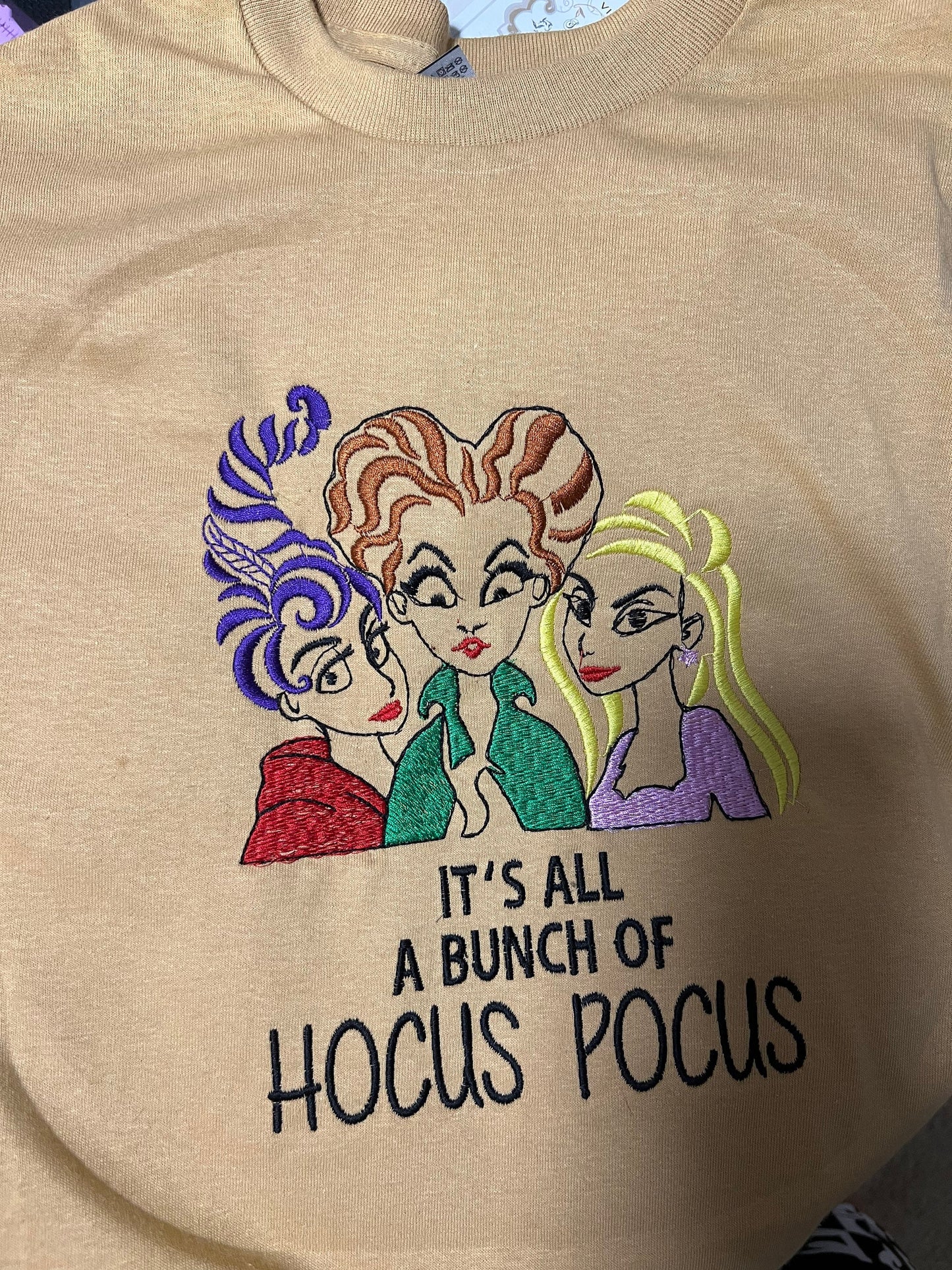 Hocus Pocus Embroidered T-shirt