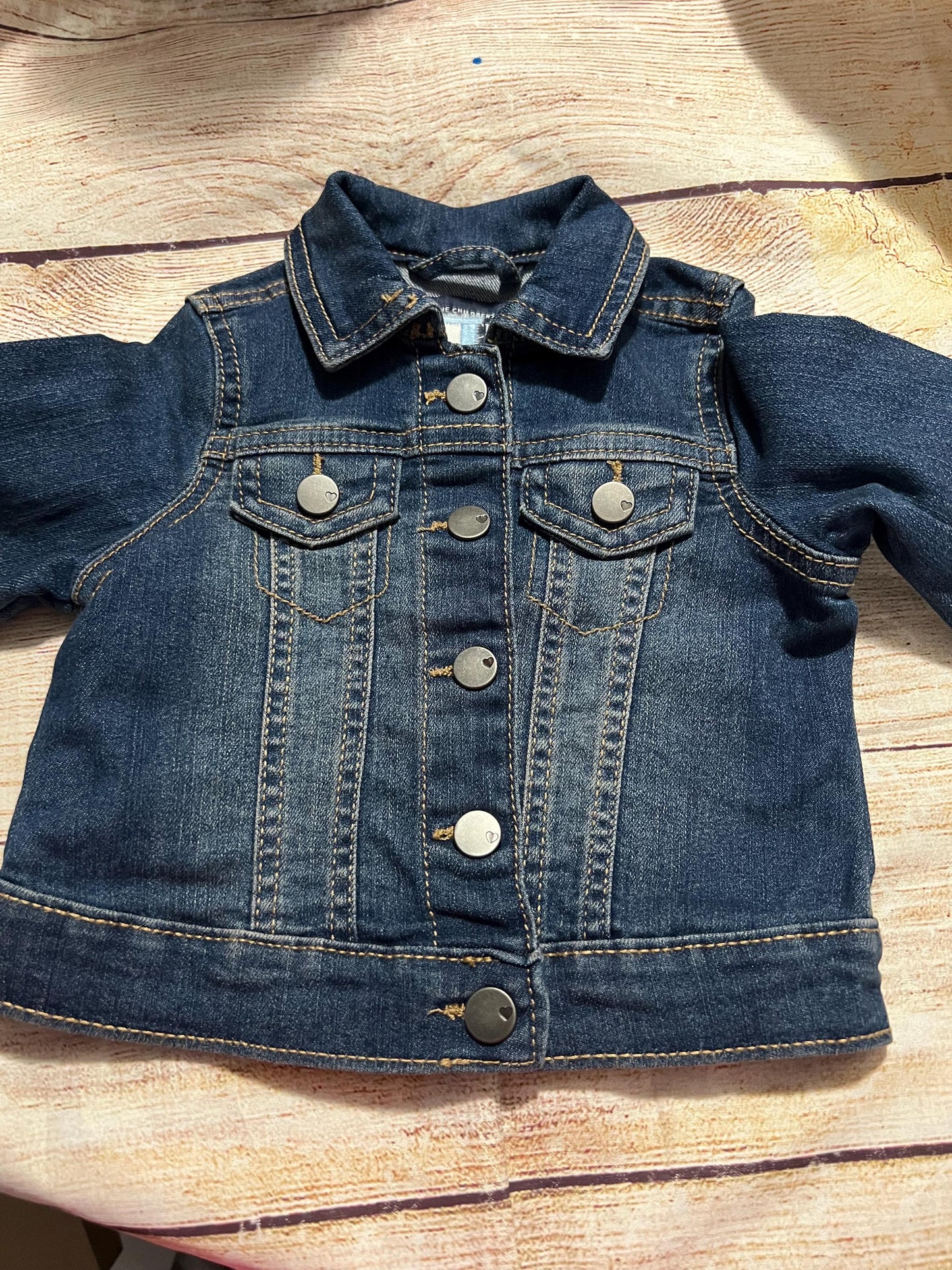 Baby Jean Jacket baby’s Monogrammed or with name