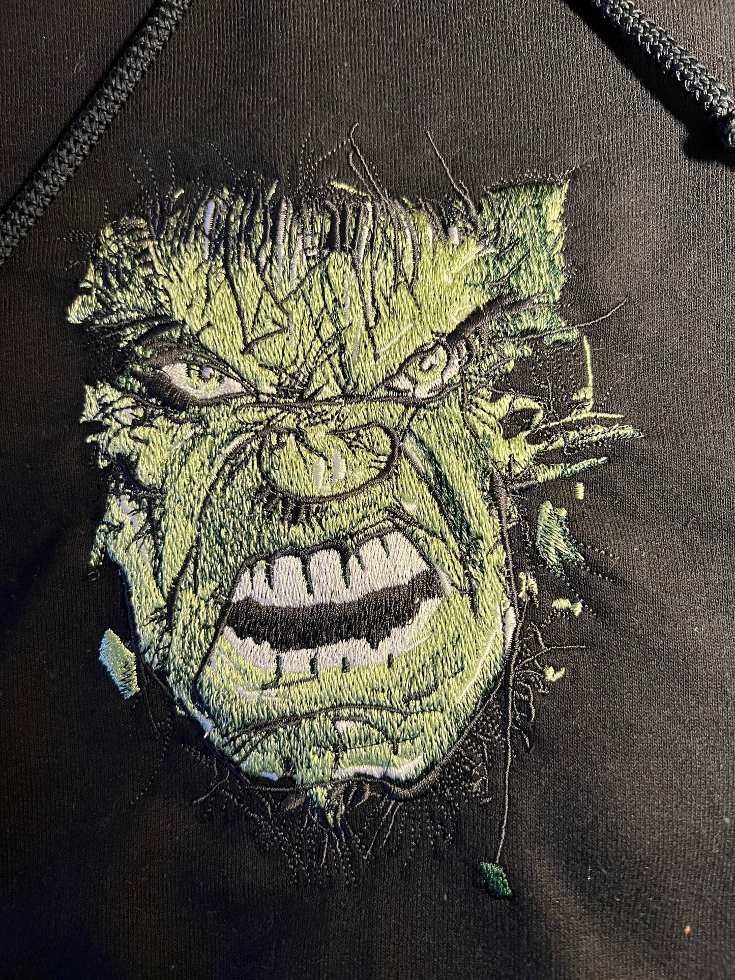 Hulk Embroidered Hoodie