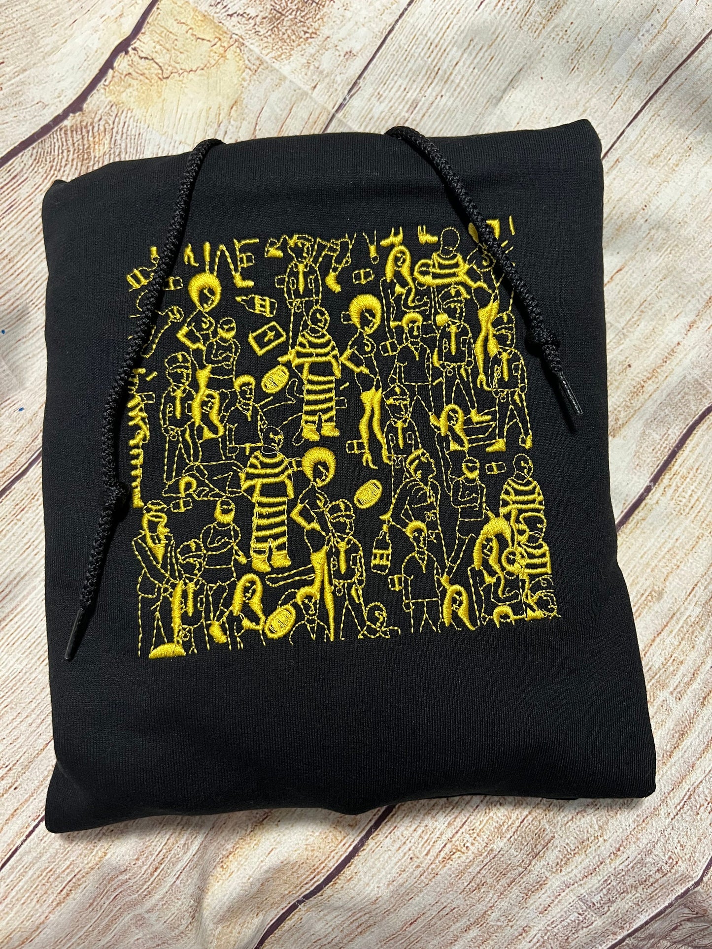 The Never Story Embroidered Hoodie