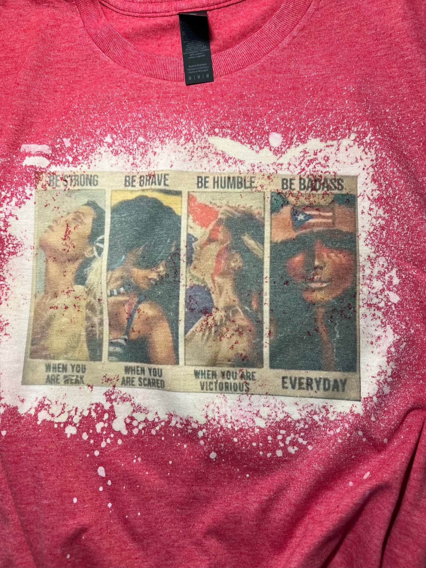 Puerto Rican/Boricua Strong/Latina/hispanic pride T-shirt