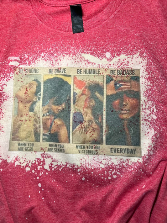 Puerto Rican/Boricua Strong/Latina/hispanic pride T-shirt