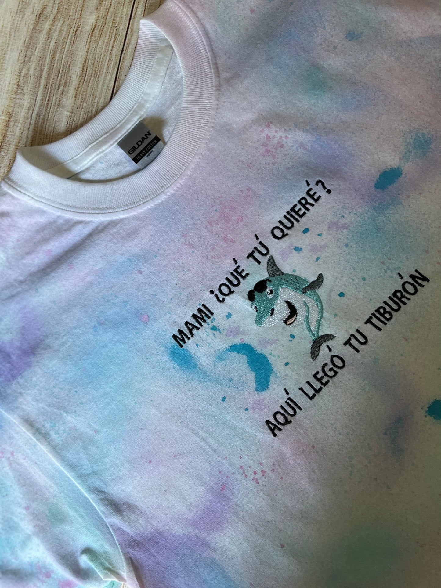 Bad Bunny Tiburon Embroidered T-shirt