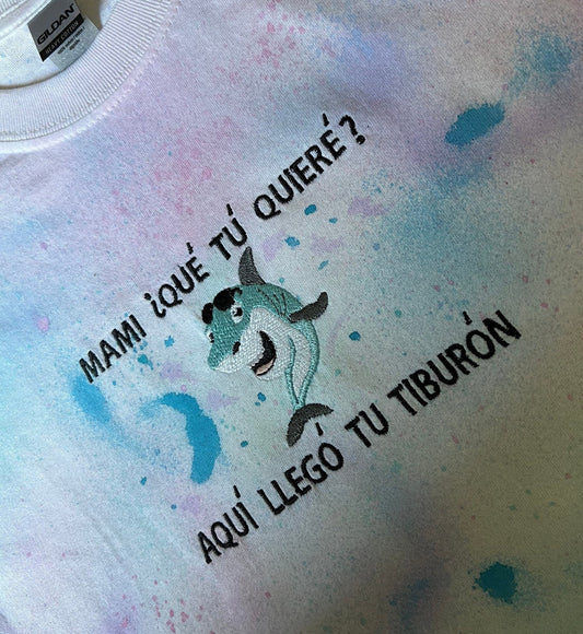 Bad Bunny Tiburon Embroidered T-shirt