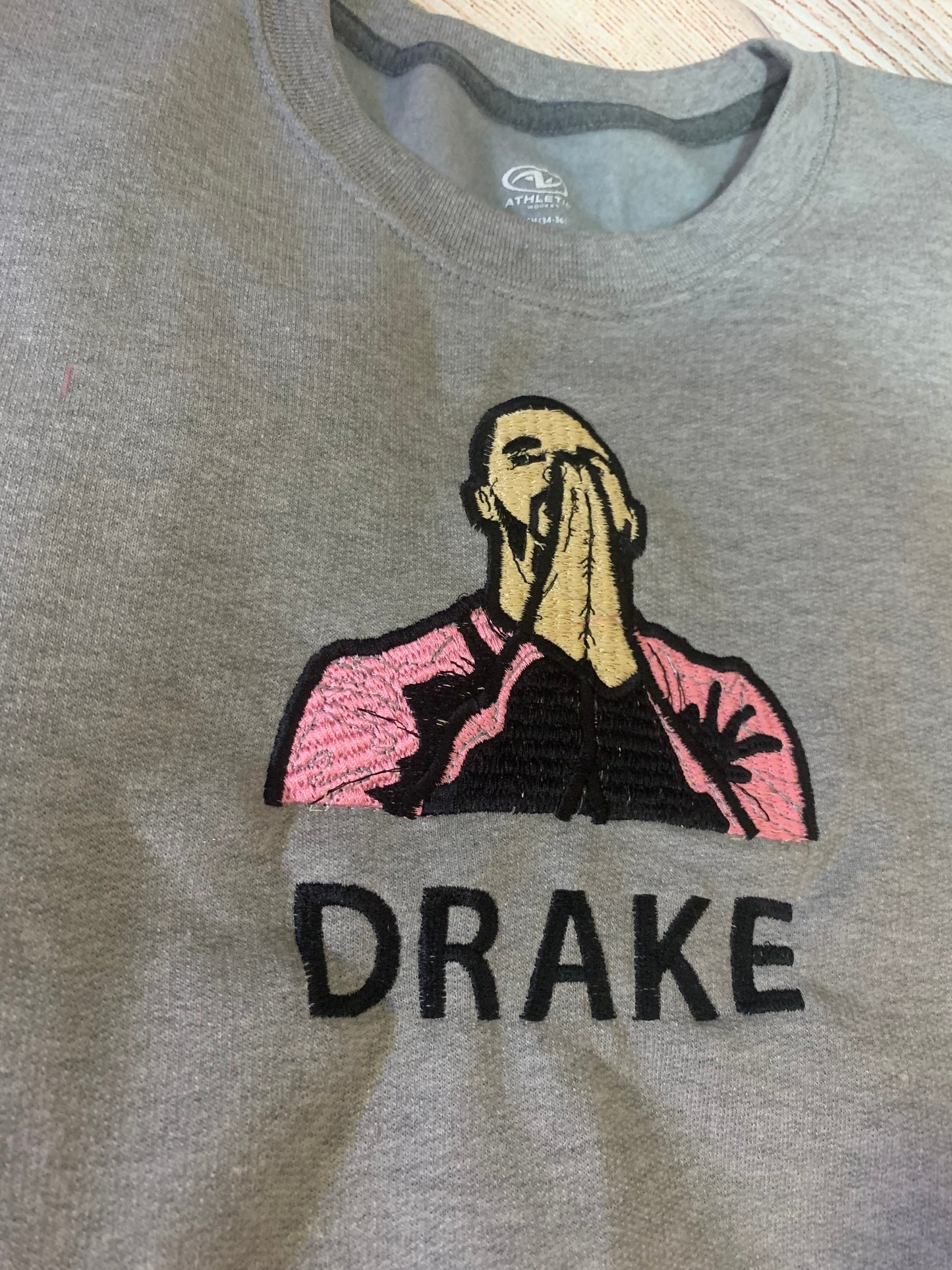Drake Embroidered Crewneck