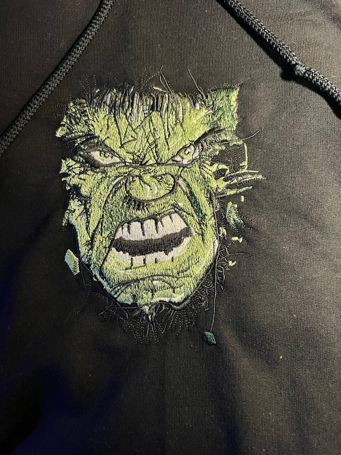 Hulk Embroidered Hoodie
