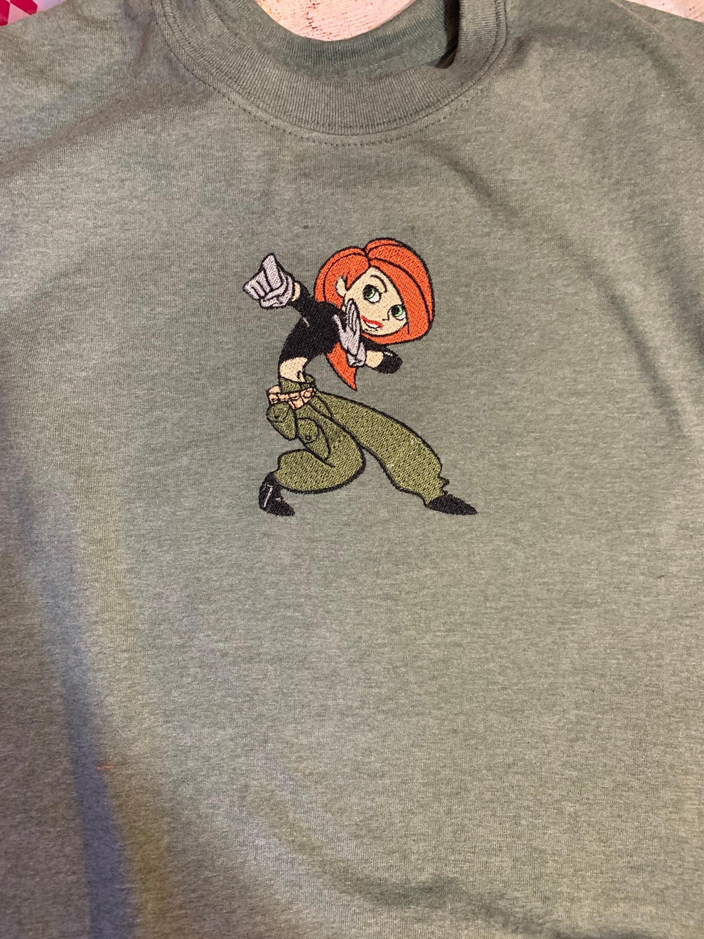 Kim Possible Embroidered T-shirt