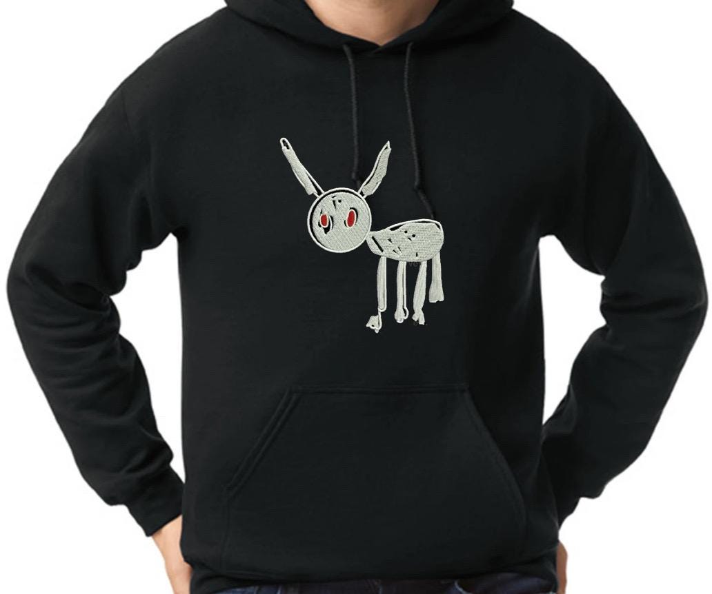 Drake Dawg inspired Embroidered Hoodie