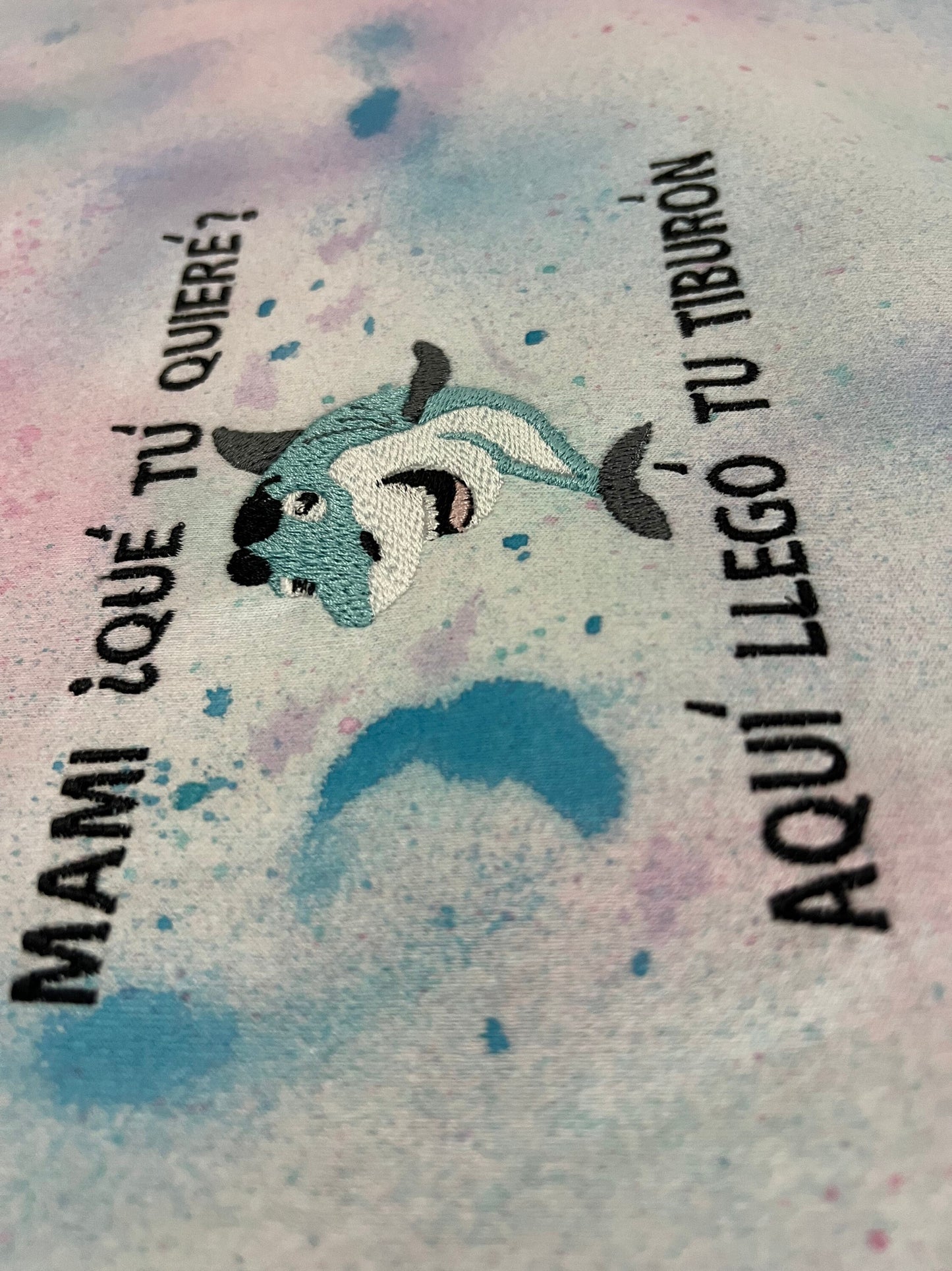 Bad Bunny Tiburon Embroidered T-shirt