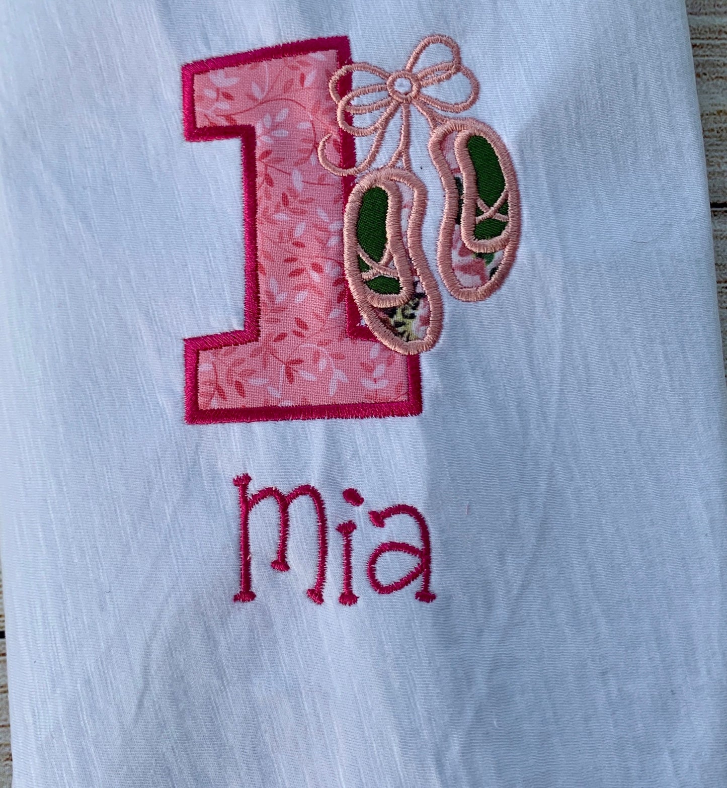 Ballet Slippers/Ballerina Birthday T-shirt