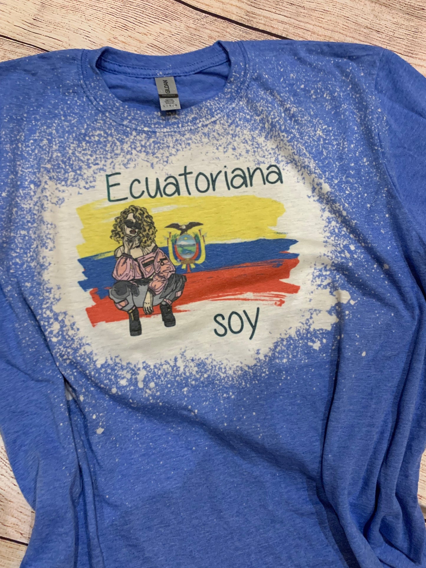 Ecuadorian / Ecuatoriano /Latina/hispanic pride T-shirt